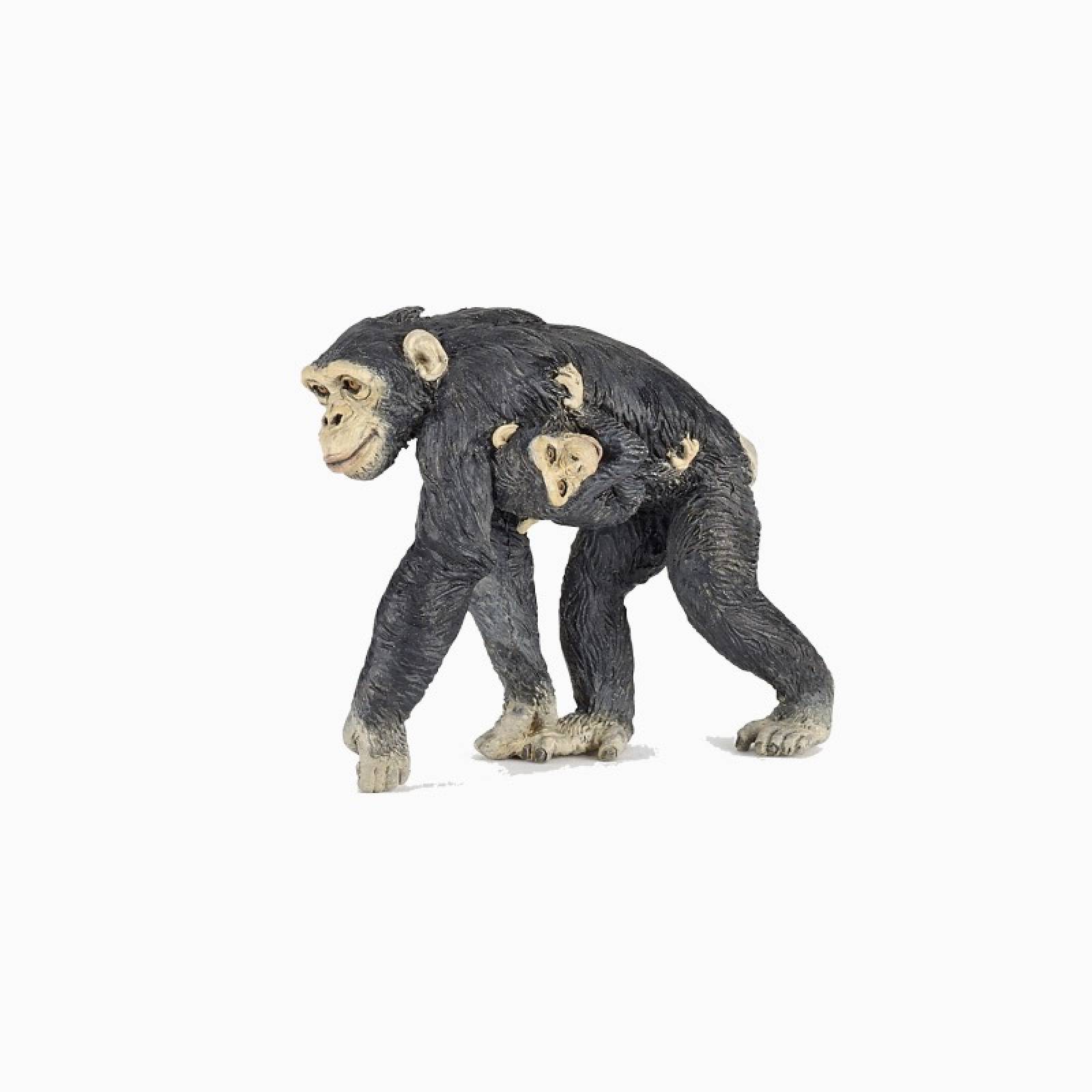 Chimpanzee & Baby - Papo Wild Animal Figure thumbnails