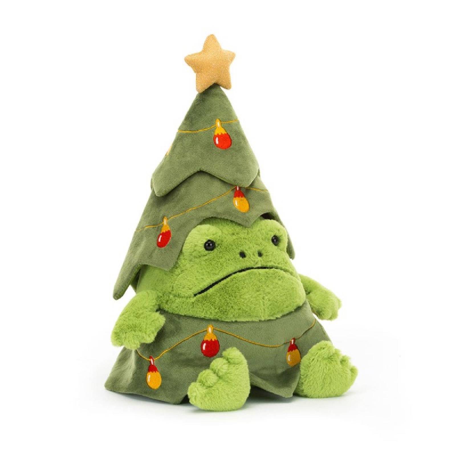 Christmas Tree Ricky Rain Frog Soft Toy By Jellycat 0+