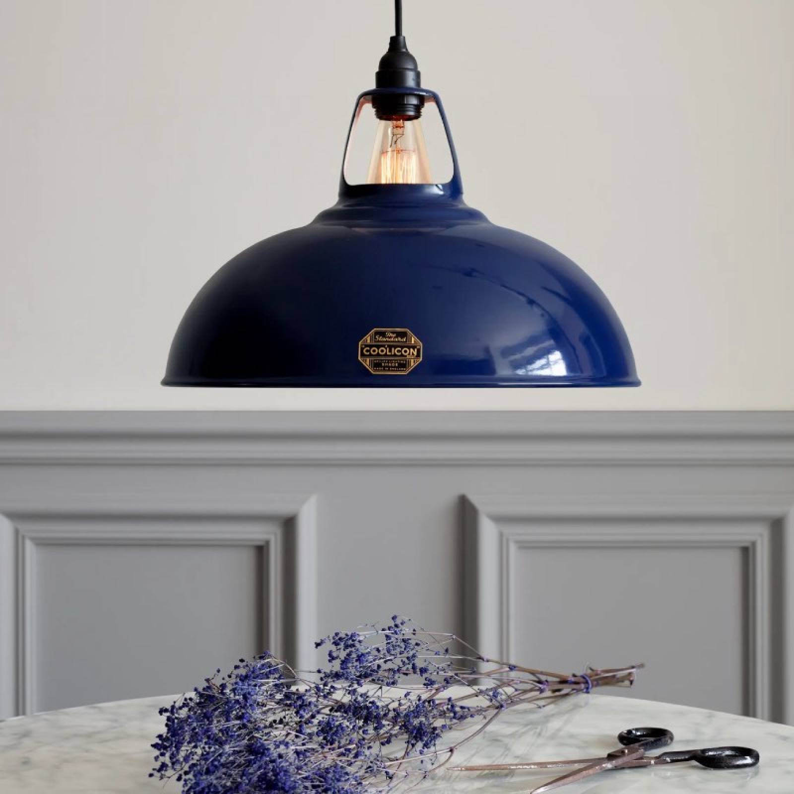 Classic Large Enamel Shade In Royal Blue By Coolicon thumbnails