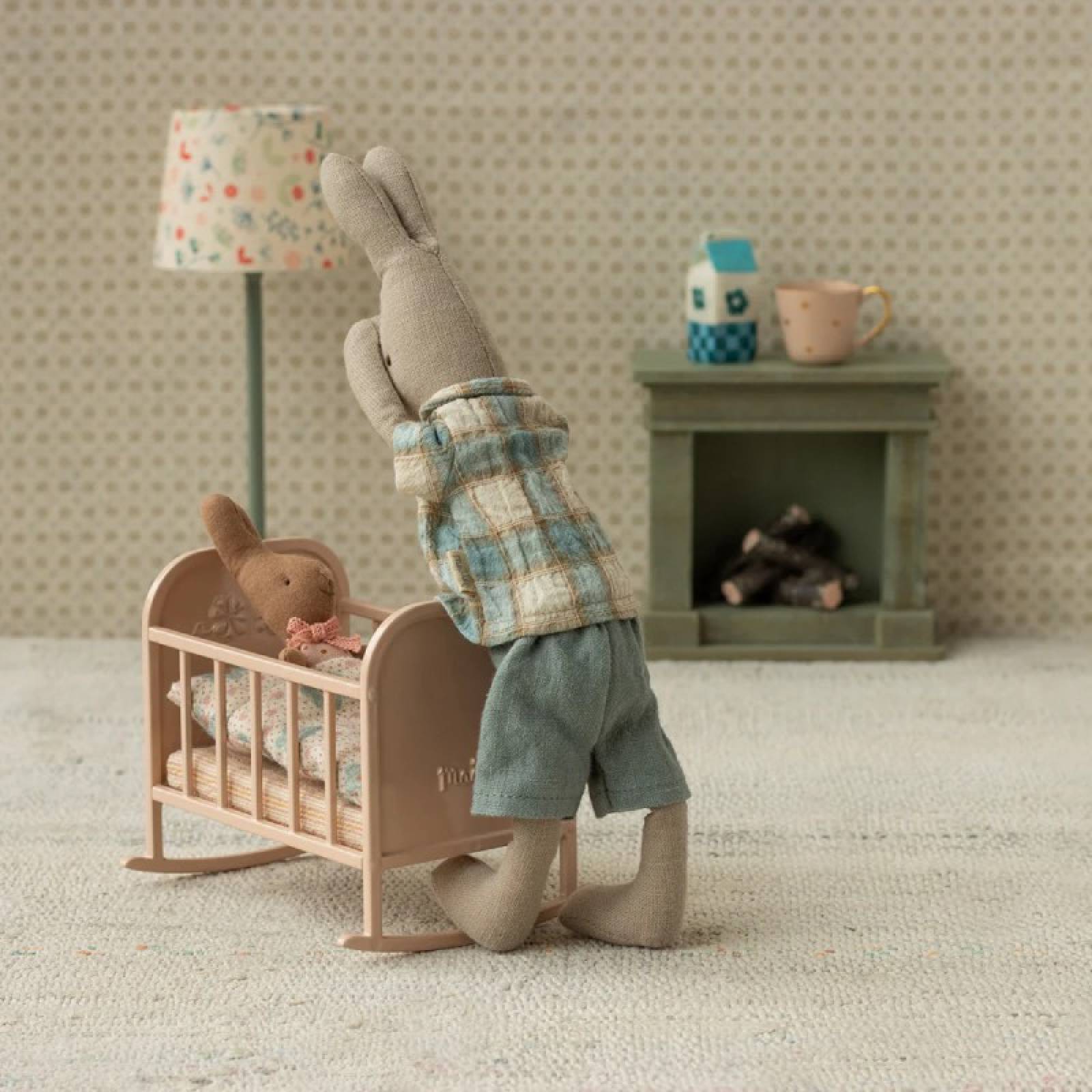 Classic Rabbit In Shirt & Shorts Size 1 Soft Toy By Maileg 0+ thumbnails