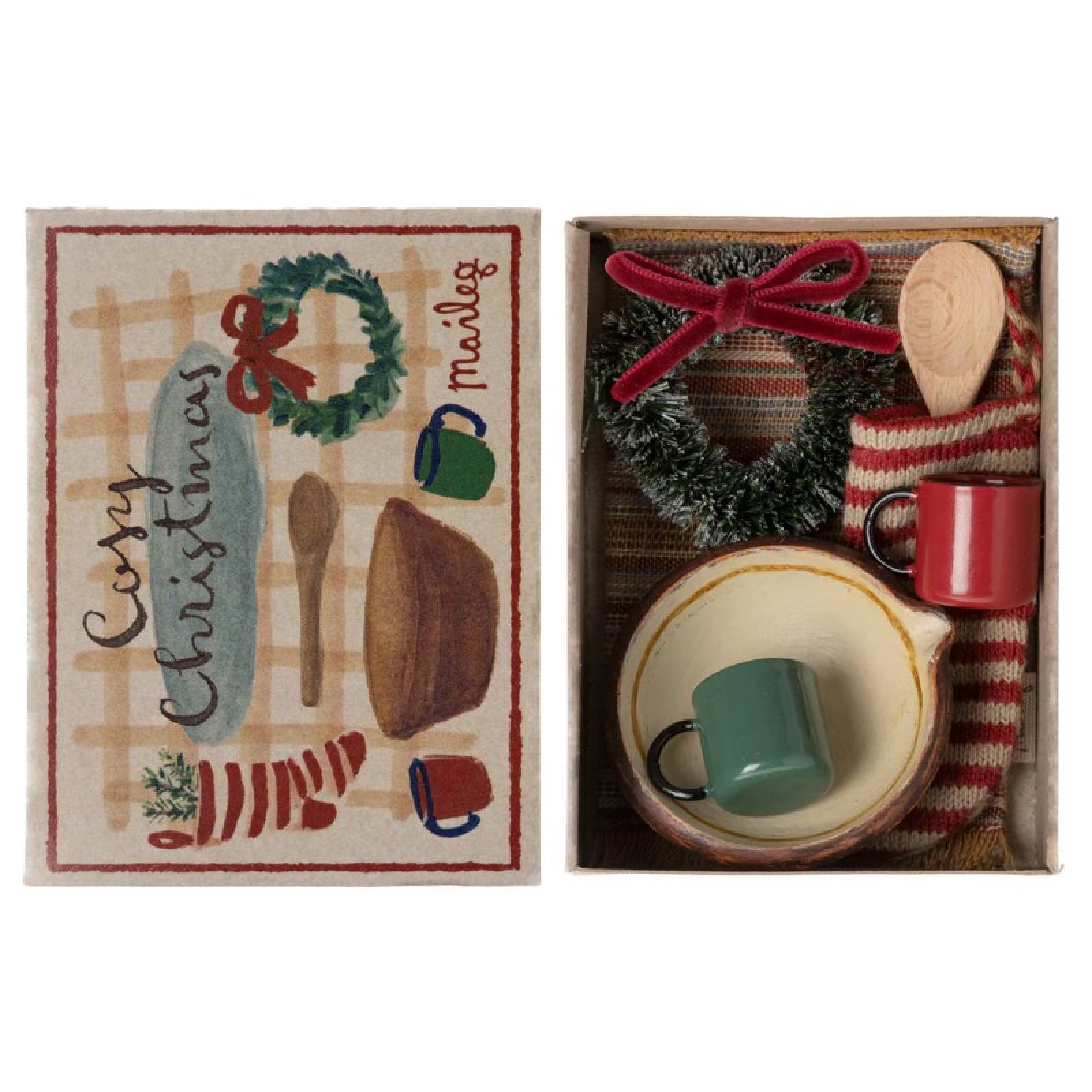 Cozy Christmas Miniature Toy Set By Maileg 3+ thumbnails