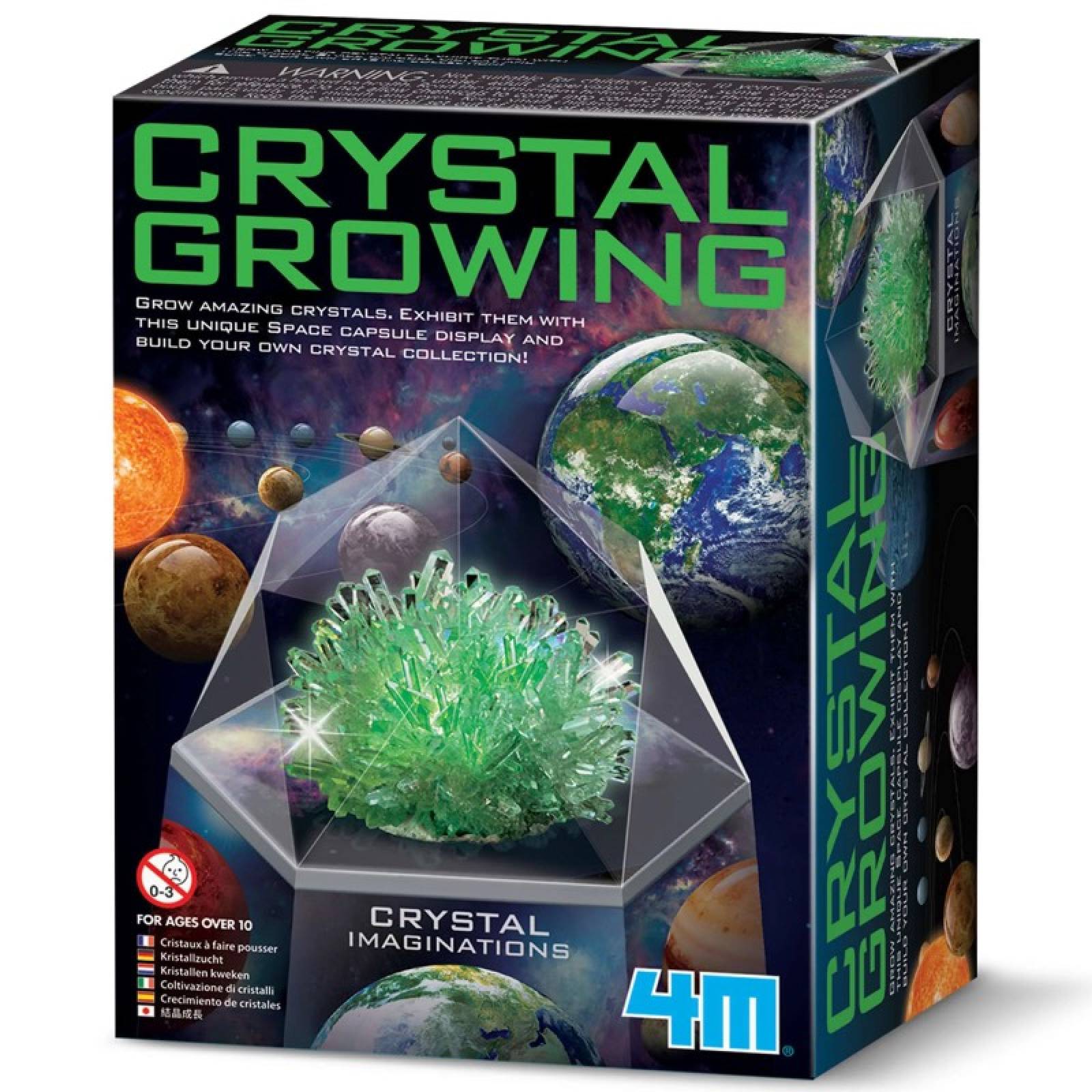 Crystal Growing Kit In Green - Science Kit 10+