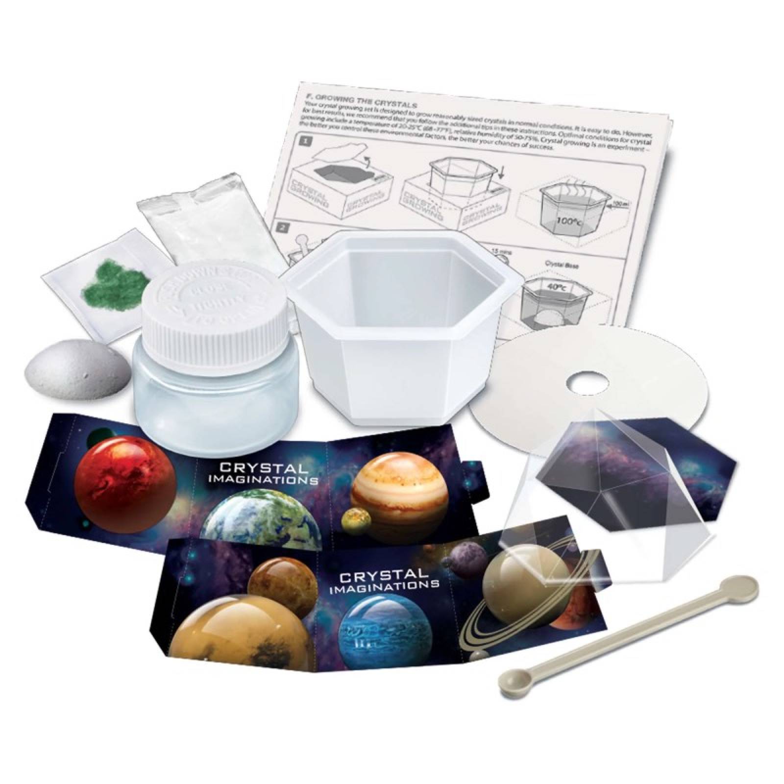 Crystal Growing Kit In Green - Science Kit 10+ thumbnails
