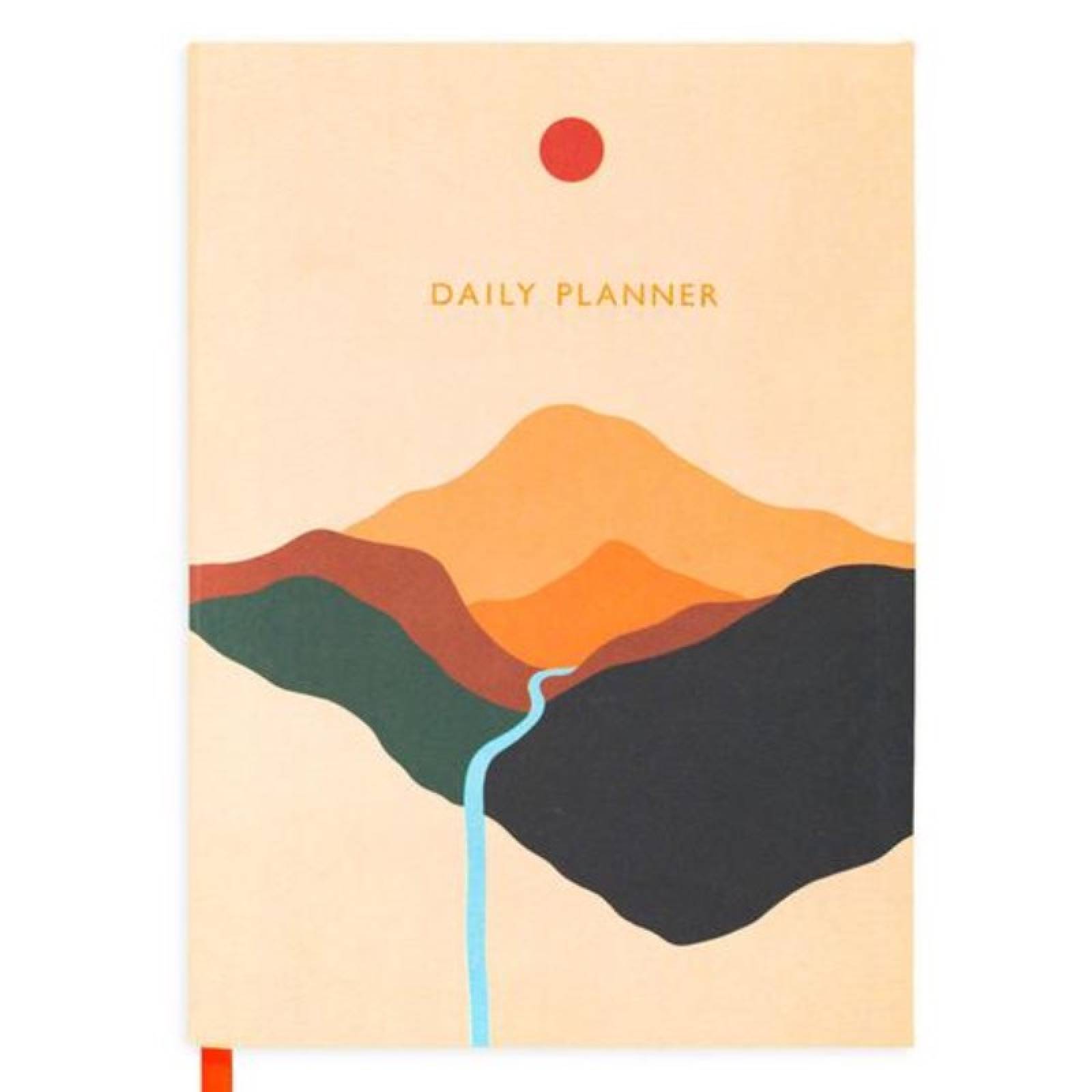 Daily Planner With Landscape Cover