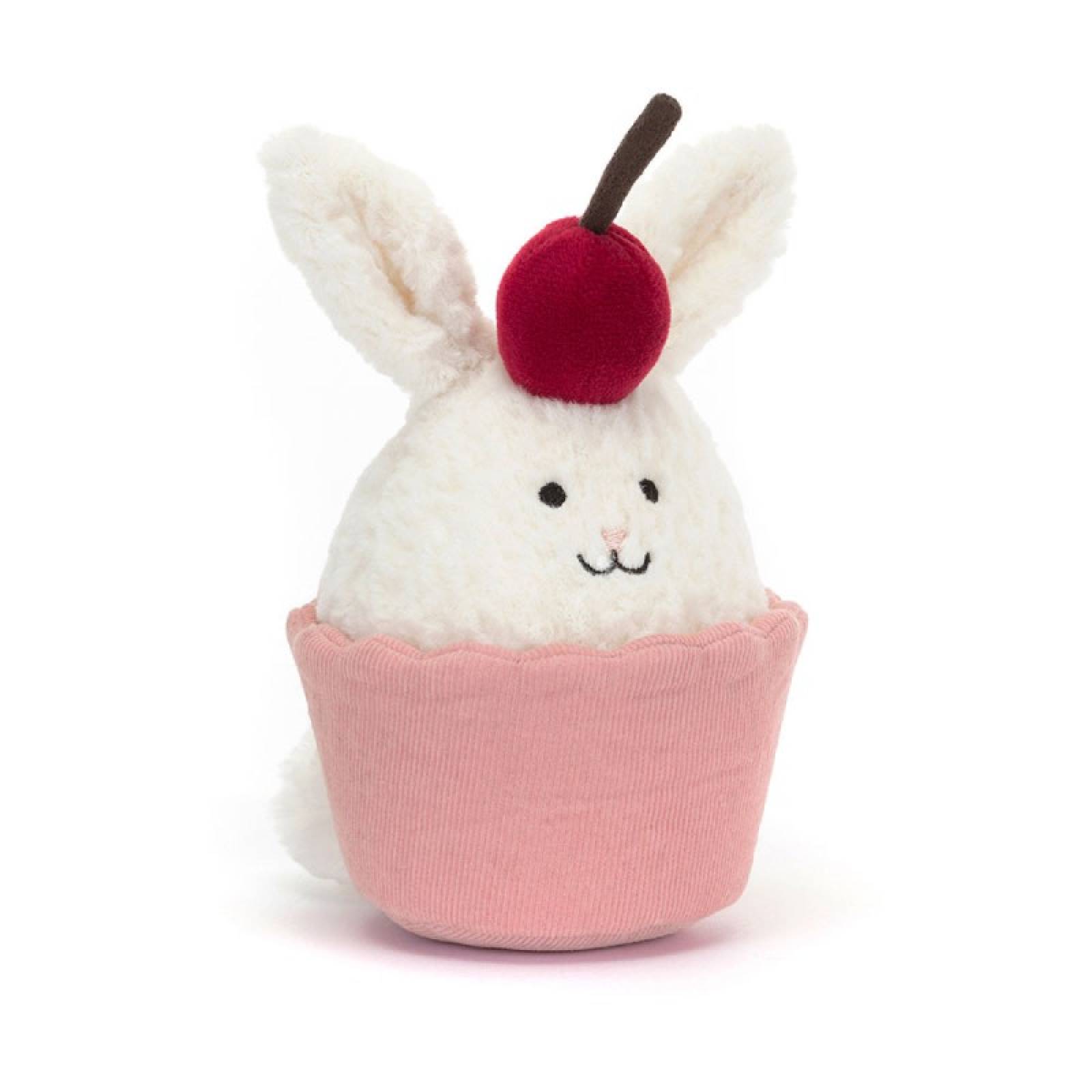 Dainty Dessert Bunny Cupcake Soft Toy By Jellycat 0+