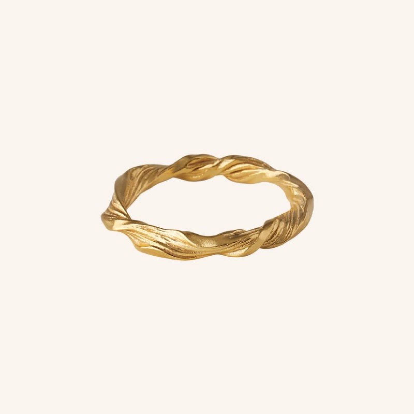 Dancing Wave Ring In Gold S52 By Pernille Corydon