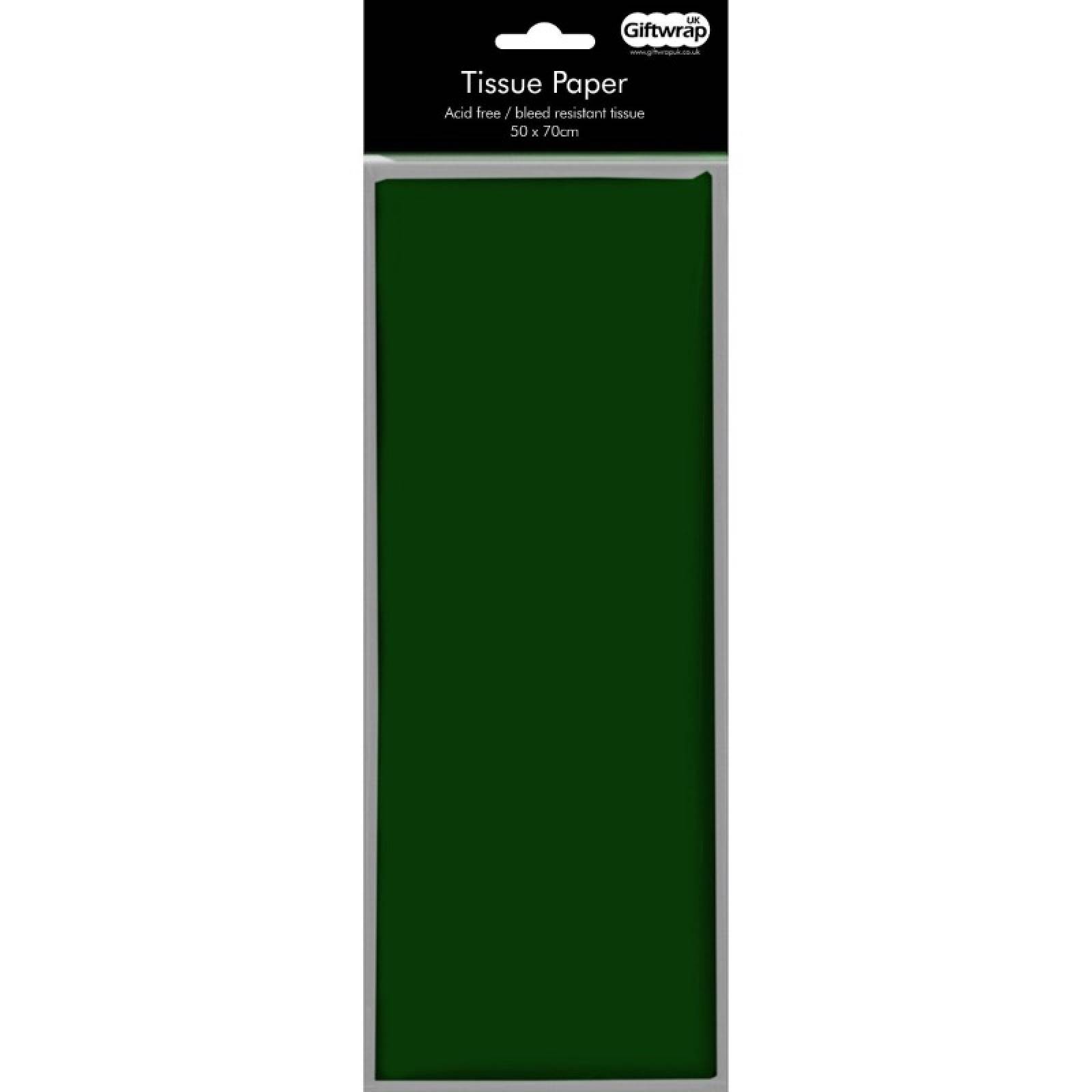 Dark Green - Pack of Tissue Paper