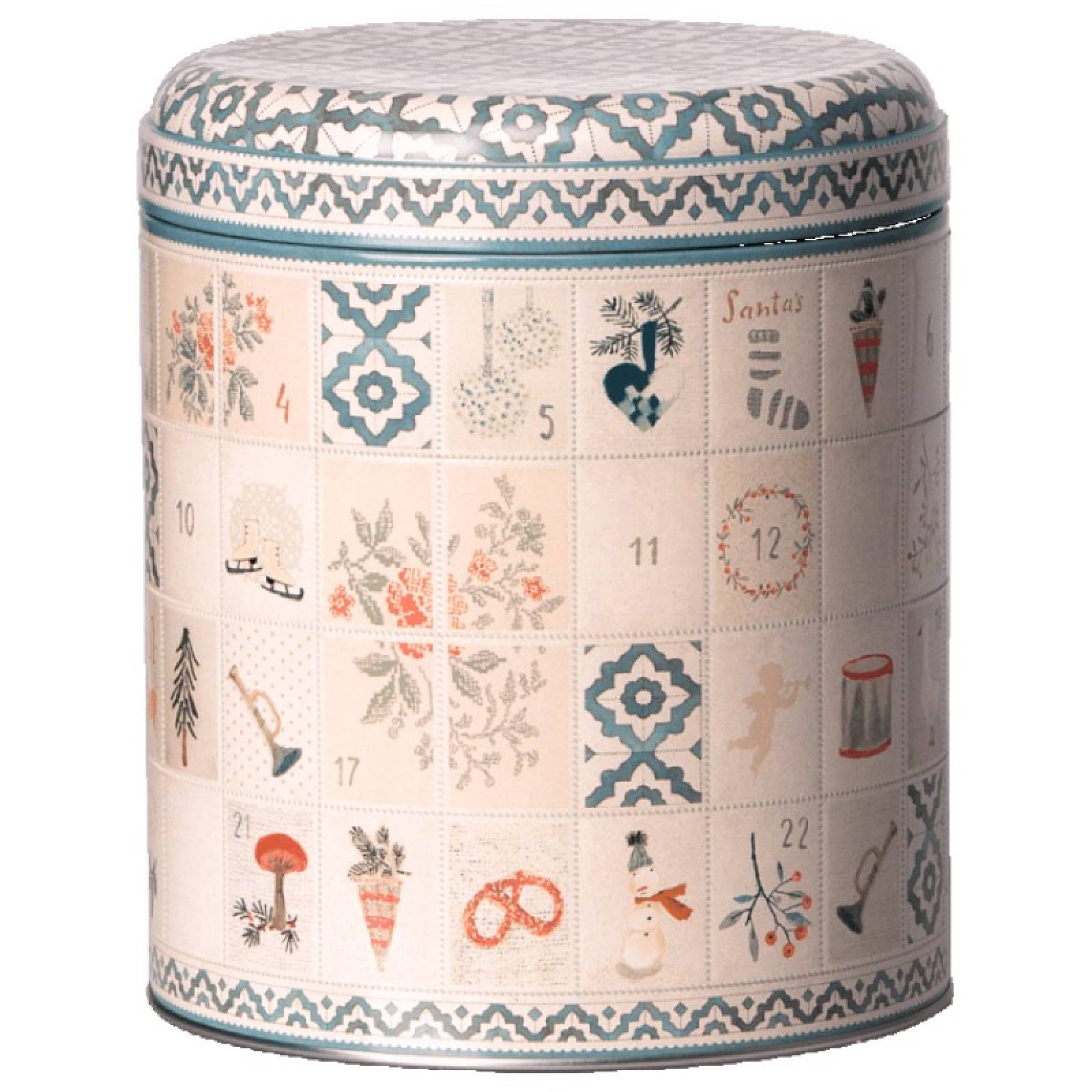 Days Of December Biscuit Tin By Maileg