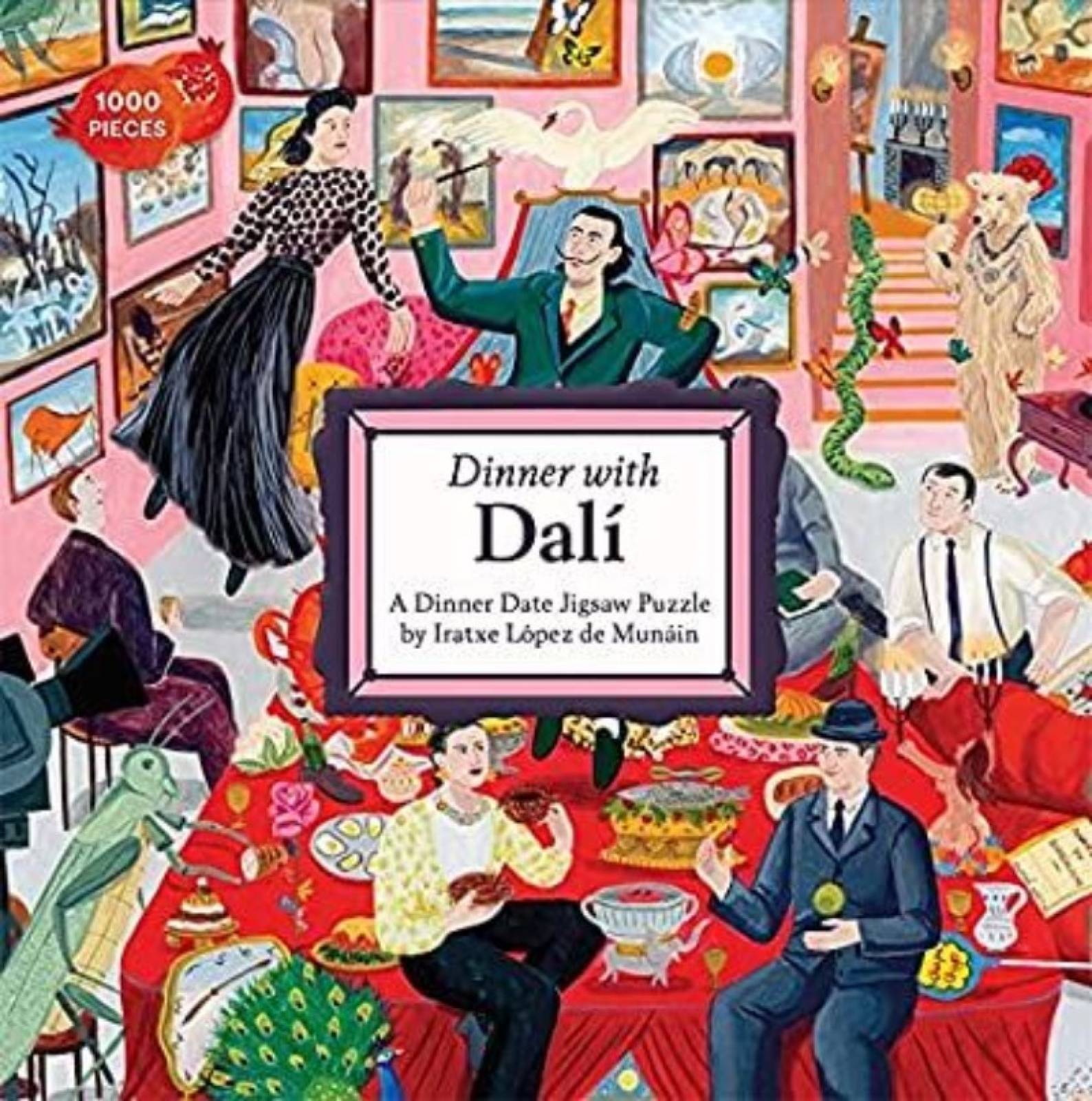 Dinner With Dali - 1000 Piece Jigsaw Puzzle thumbnails