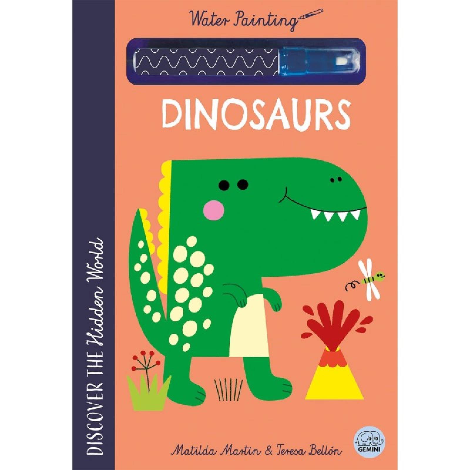 Dinosaurs Water Painting