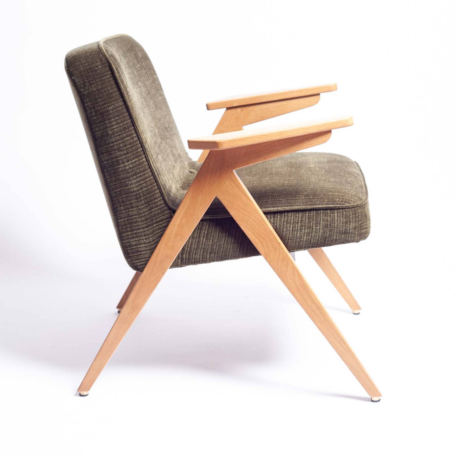 Ex-Display Bunny Armchair In Wave Olive thumbnails