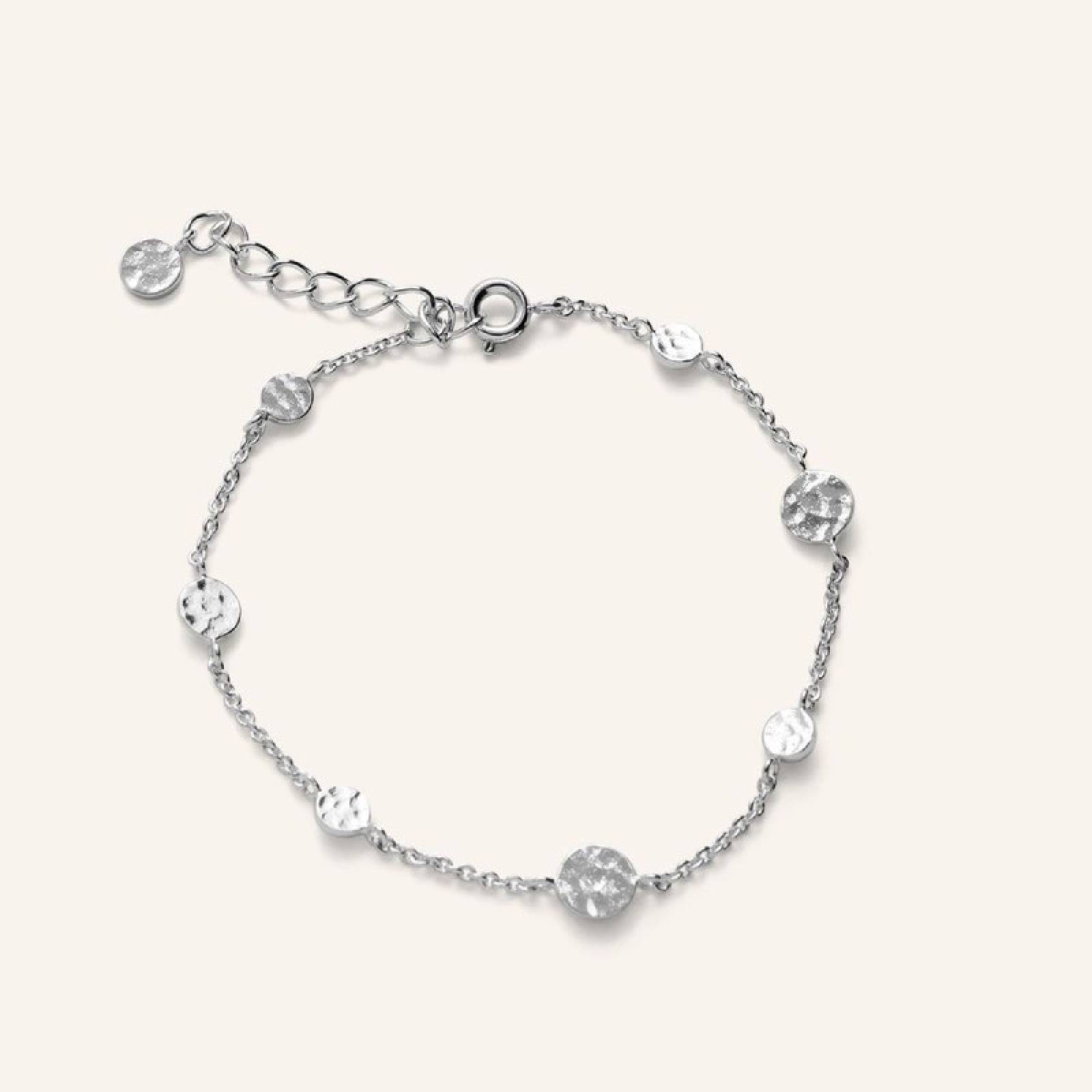 Dot Bracelet In Silver By Pernille Corydon