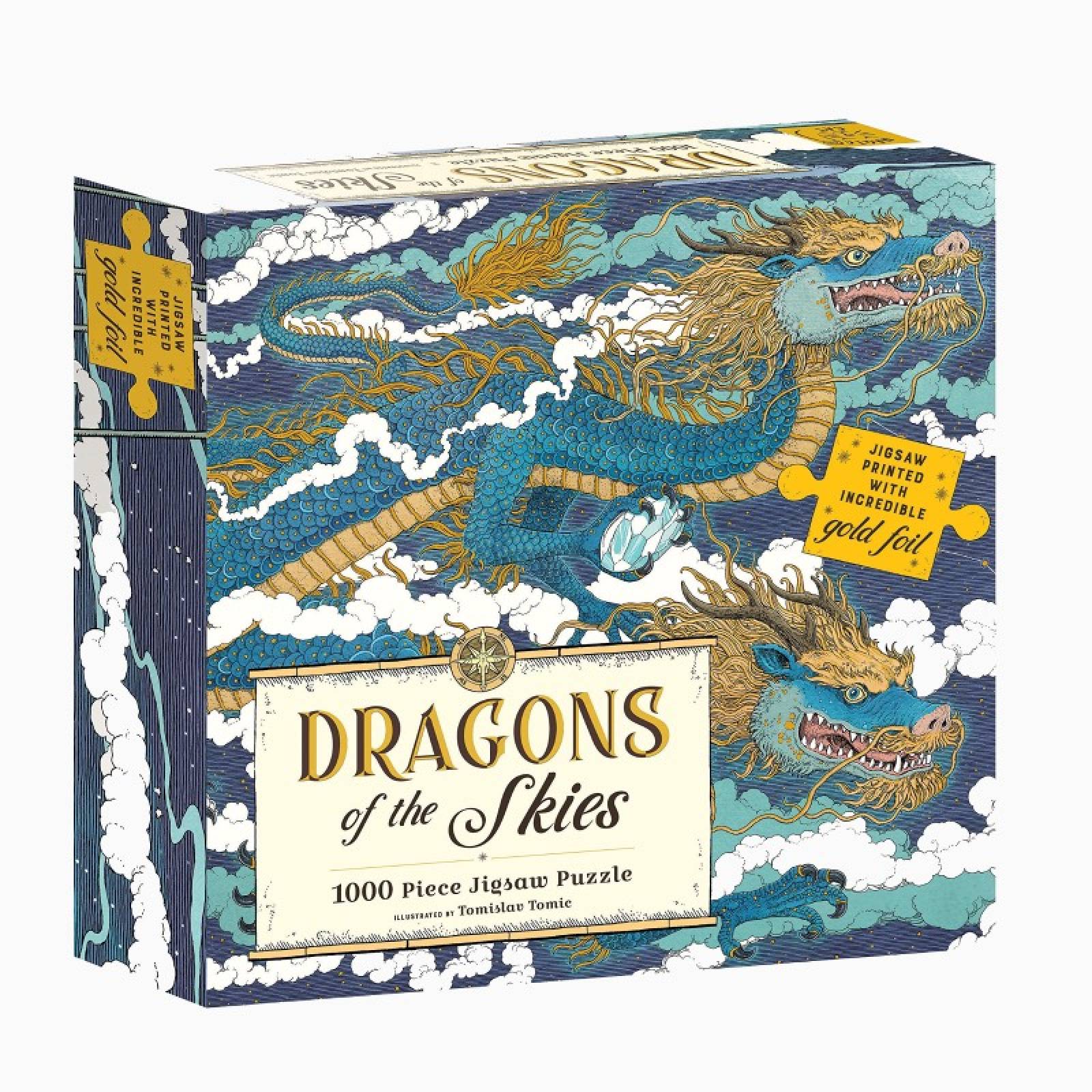 Dragons Of The Skies - 1000 Piece Jigsaw Puzzle