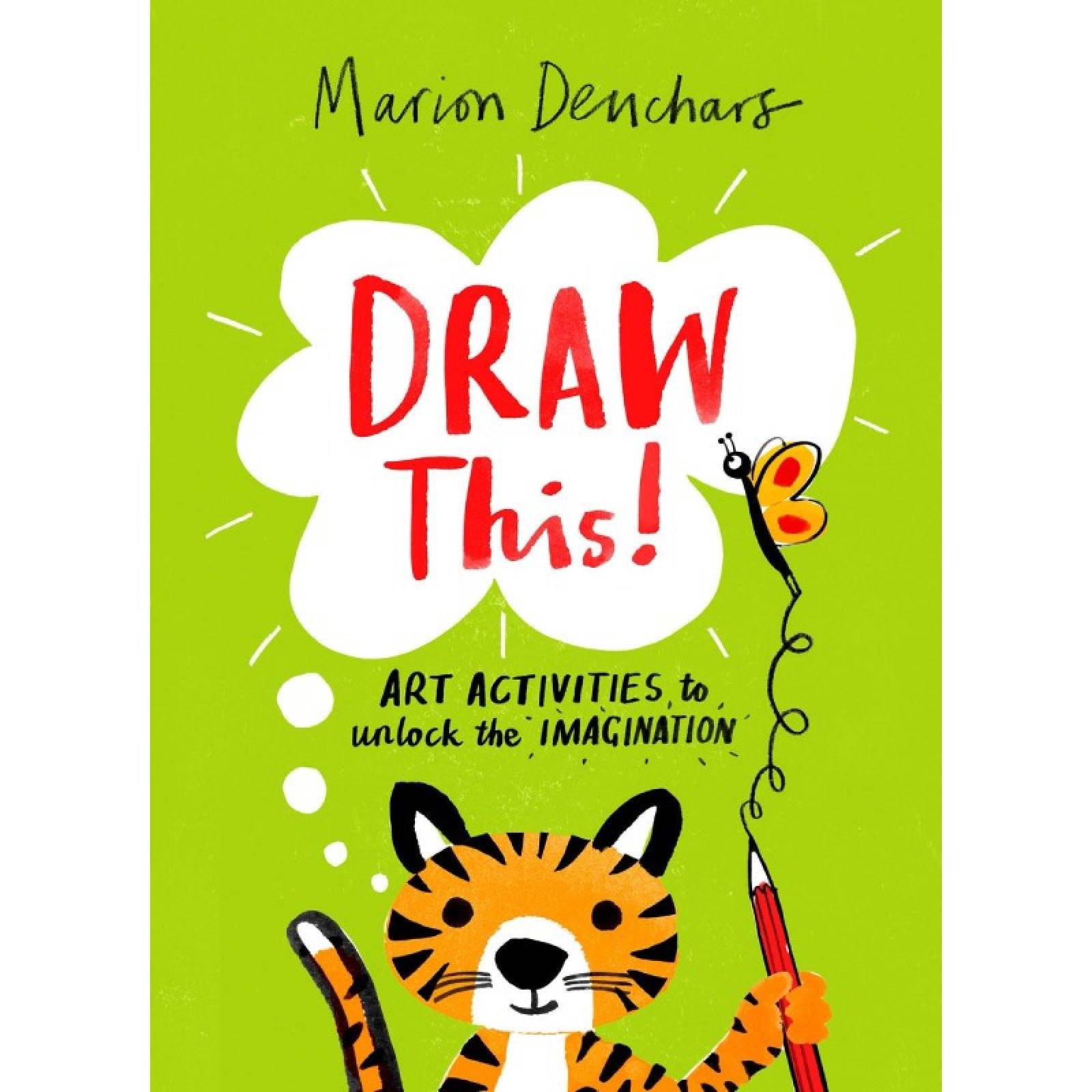 Draw This: Art Activity Book By Marion Deuchars - Paperback Book