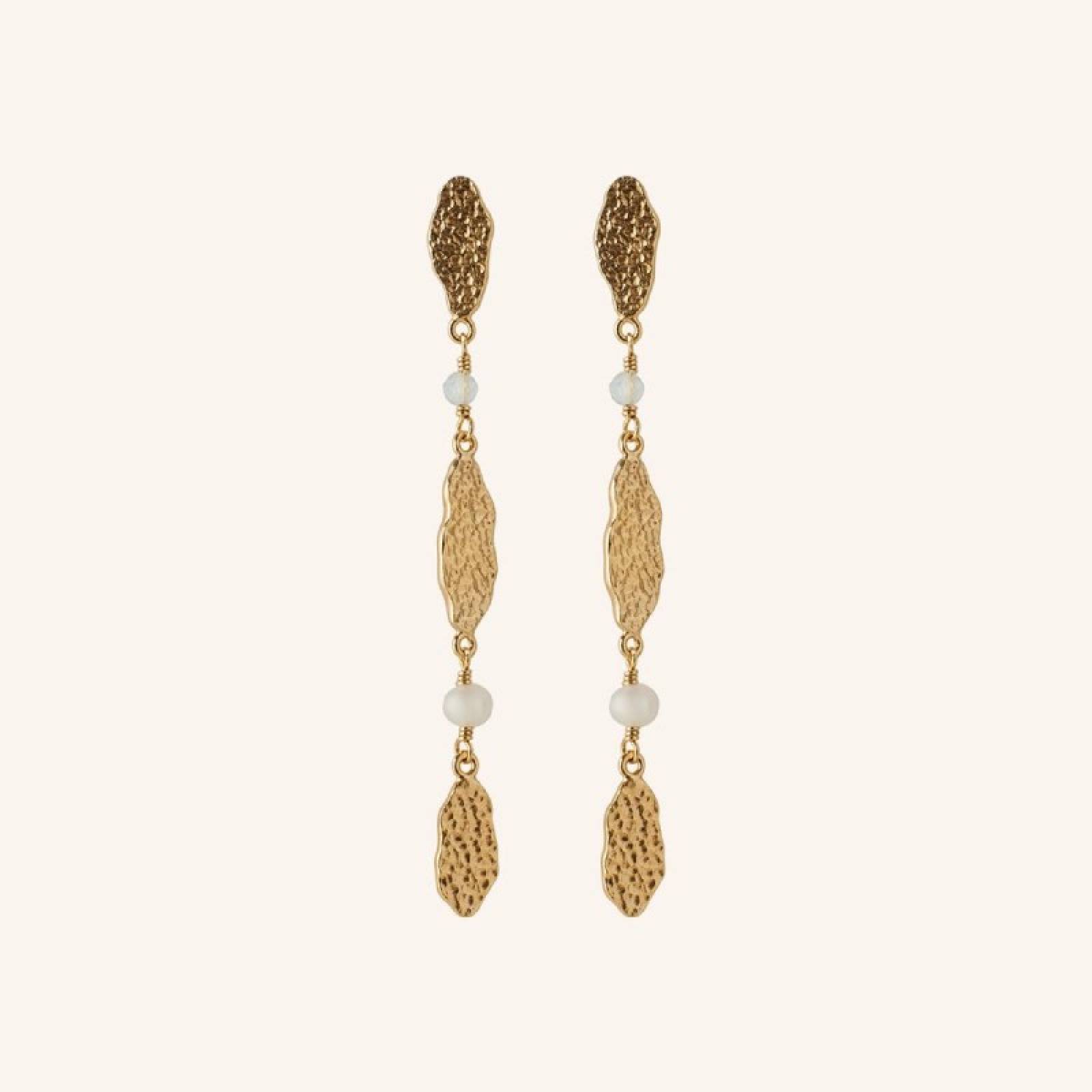 Drifting Dreams Earrings In Gold By Pernille Corydon