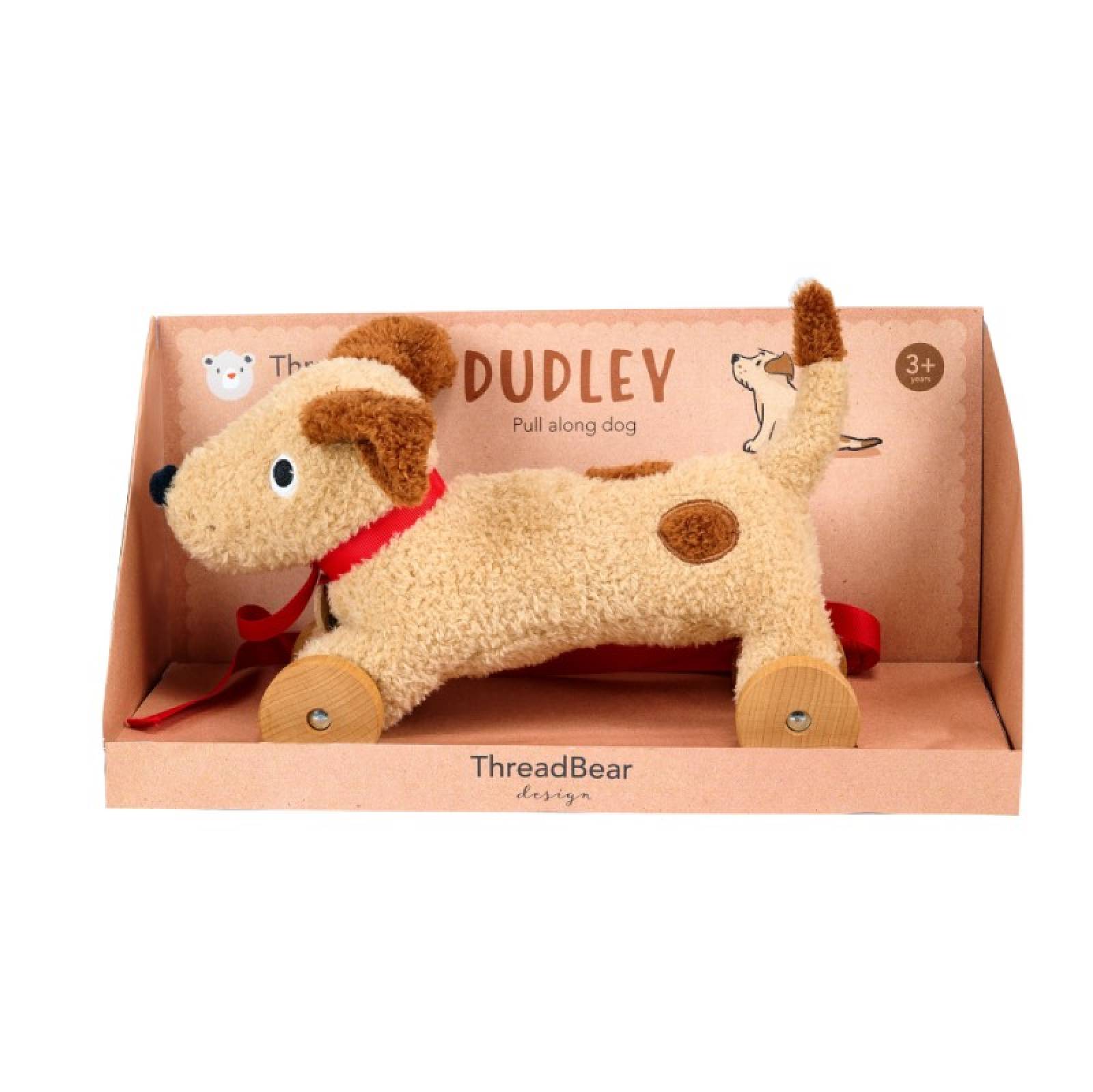 Dudley Pull Along Dog Toy 3+ thumbnails