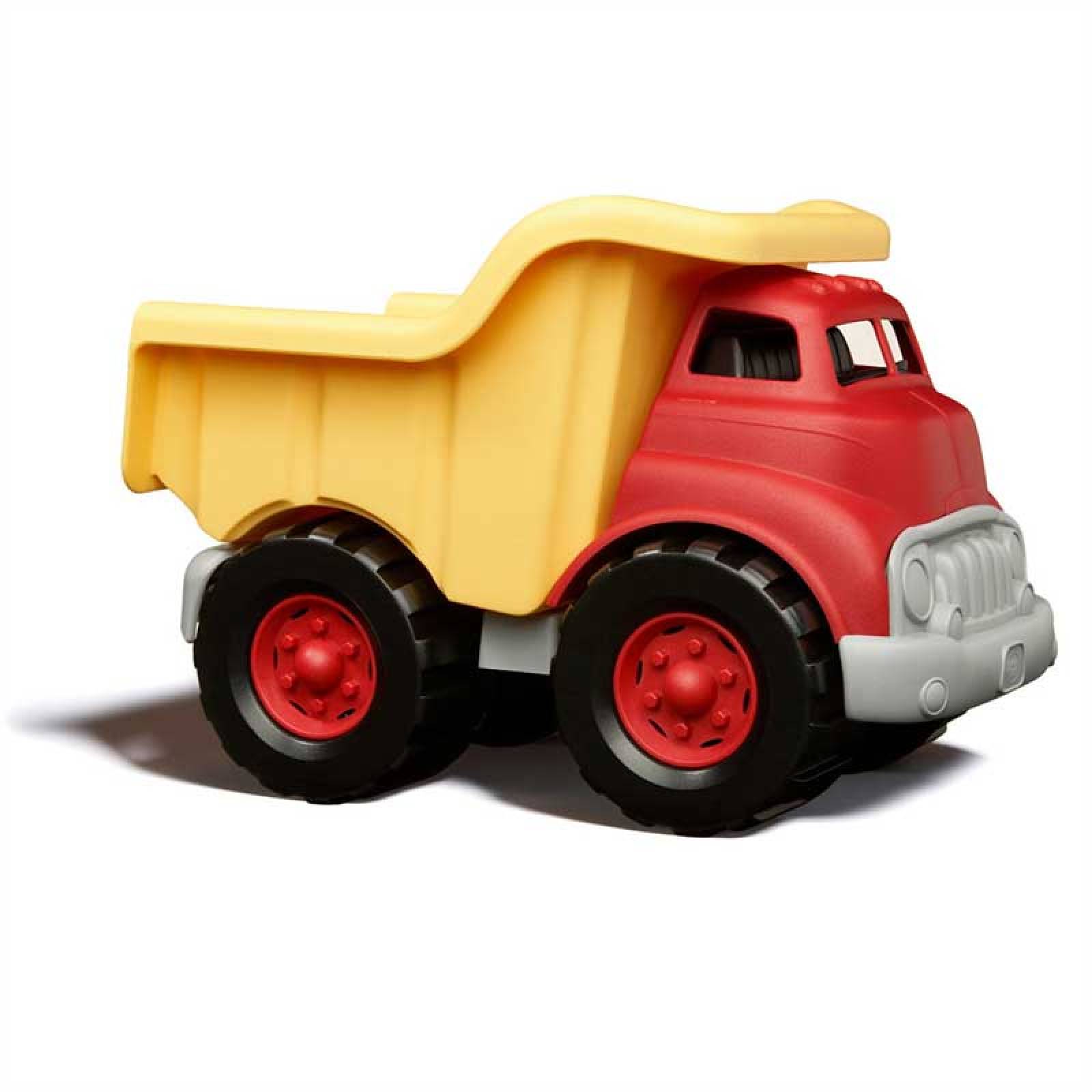 Red & Yellow Dump Truck - Green Toys Recycled Plastic 1+ thumbnails