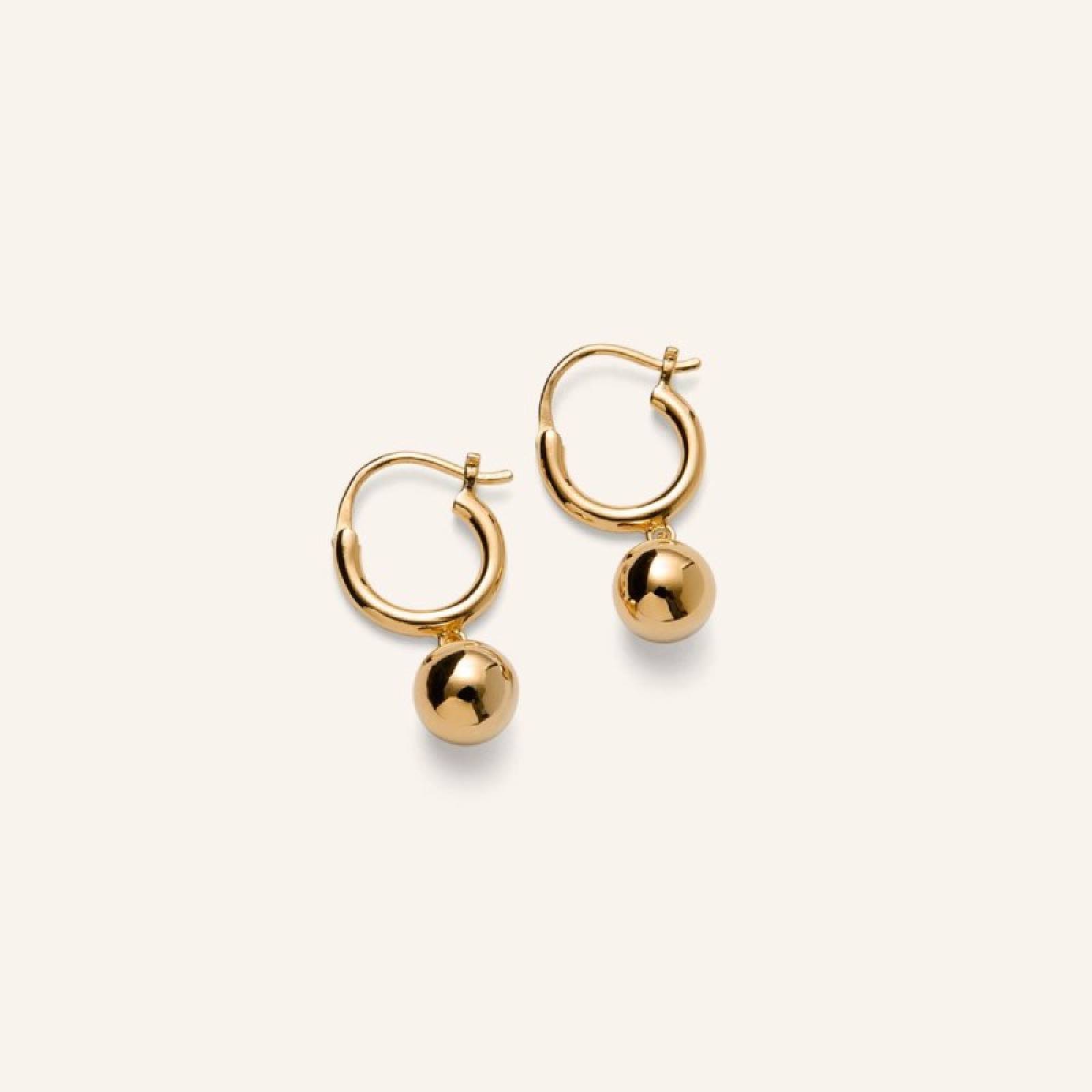 Elements Earrings In Gold By Pernille Corydon