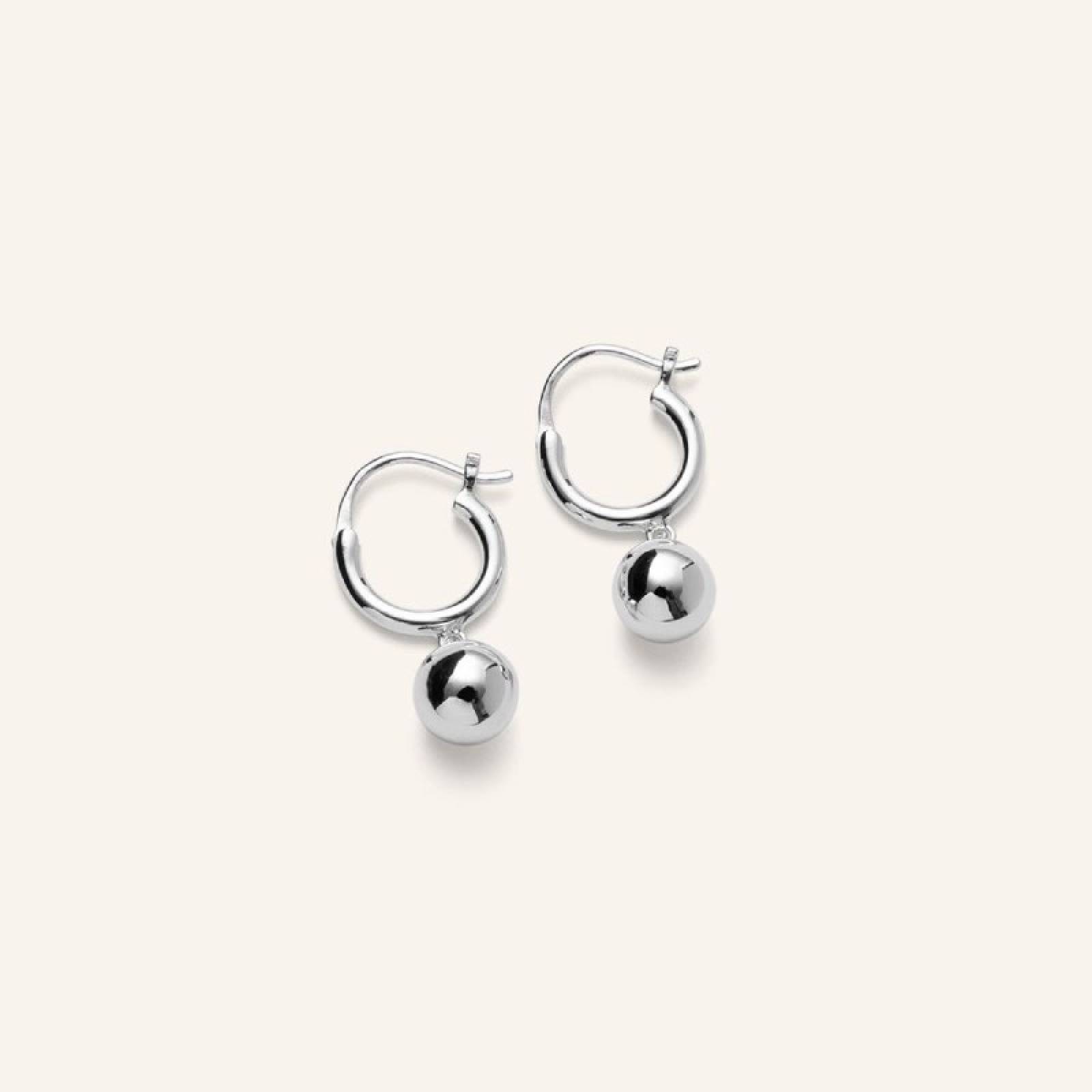 Elements Earrings In Silver By Pernille Corydon