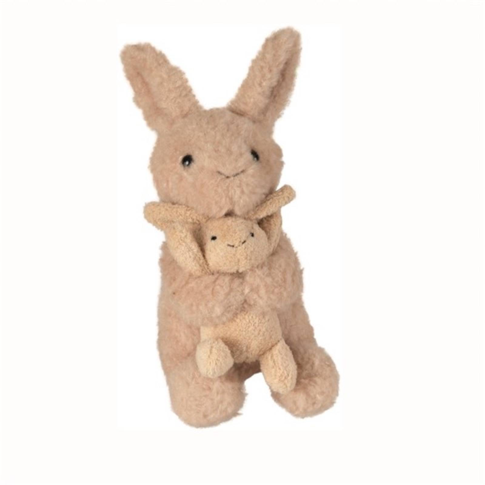 Emilie Rabbit with Baby Soft Toy 0+