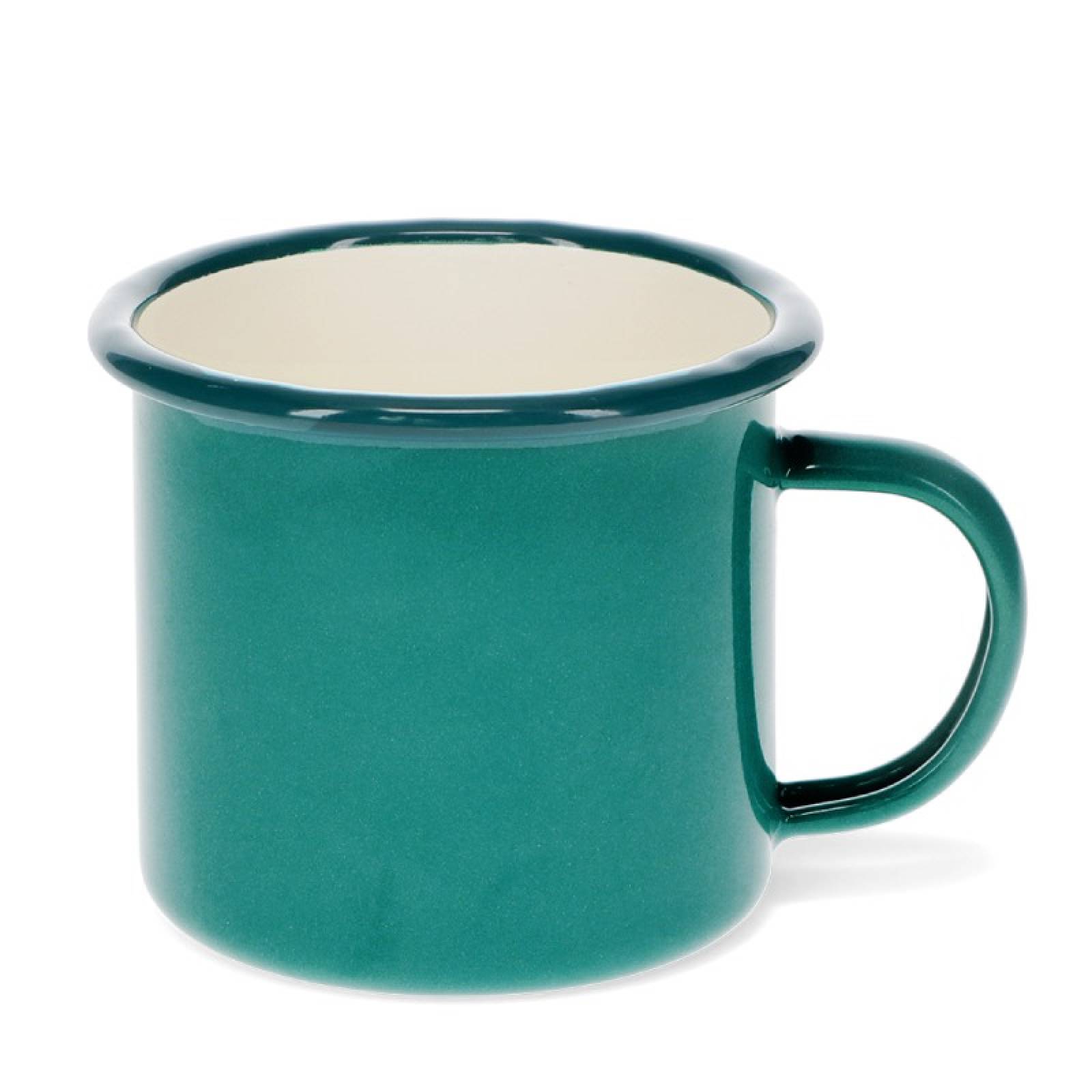 Enamel Mug In Teal