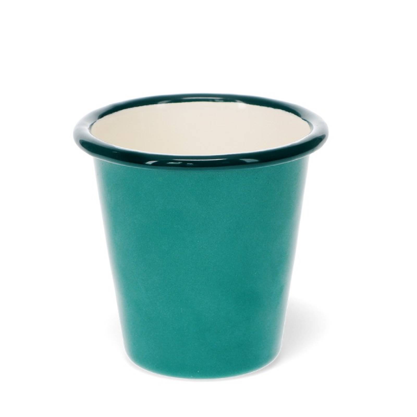 Enamel Tumbler / Beaker In Teal