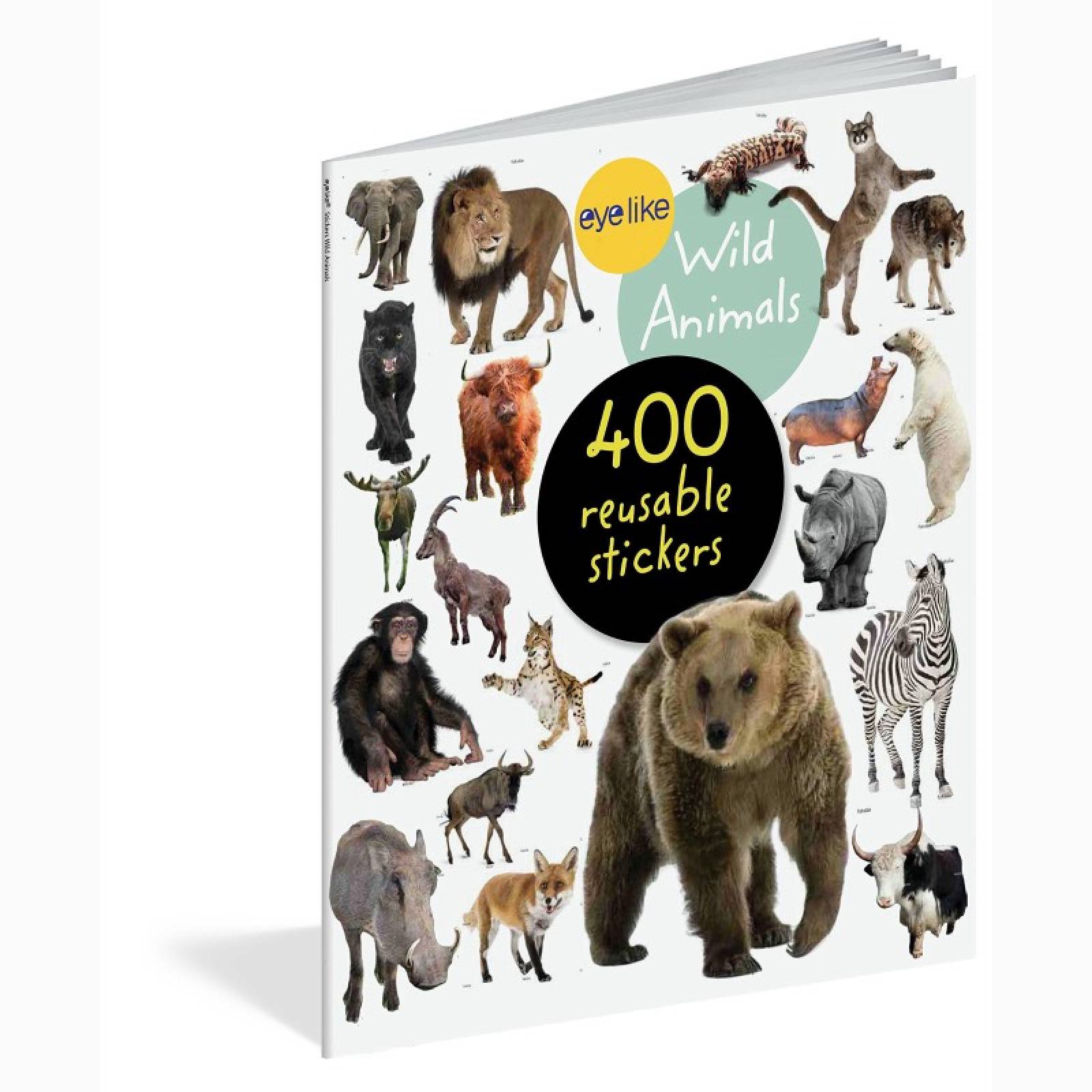 Eyelike Stickers: Wild Animals - Sticker Book