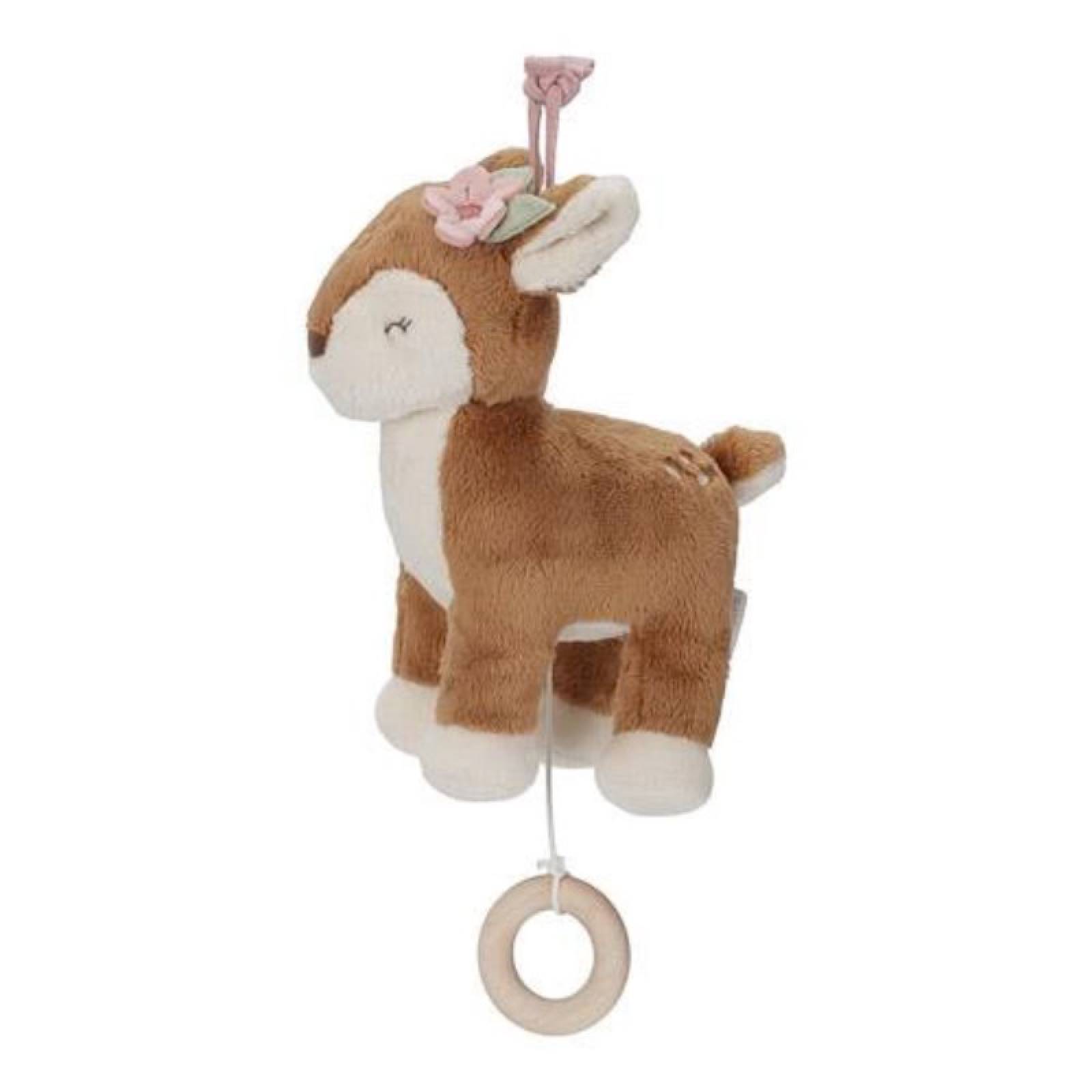 Fairy Garden Deer Fluffy Music Box By Little Dutch 0+
