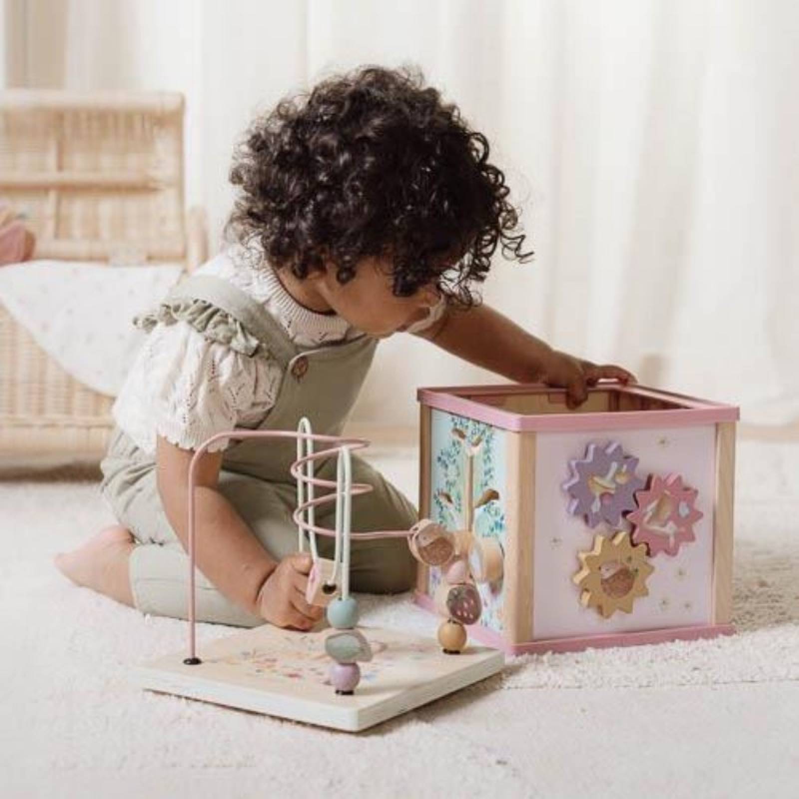 Fairy Garden Wooden Activity Cube By Little Dutch 18m+ thumbnails