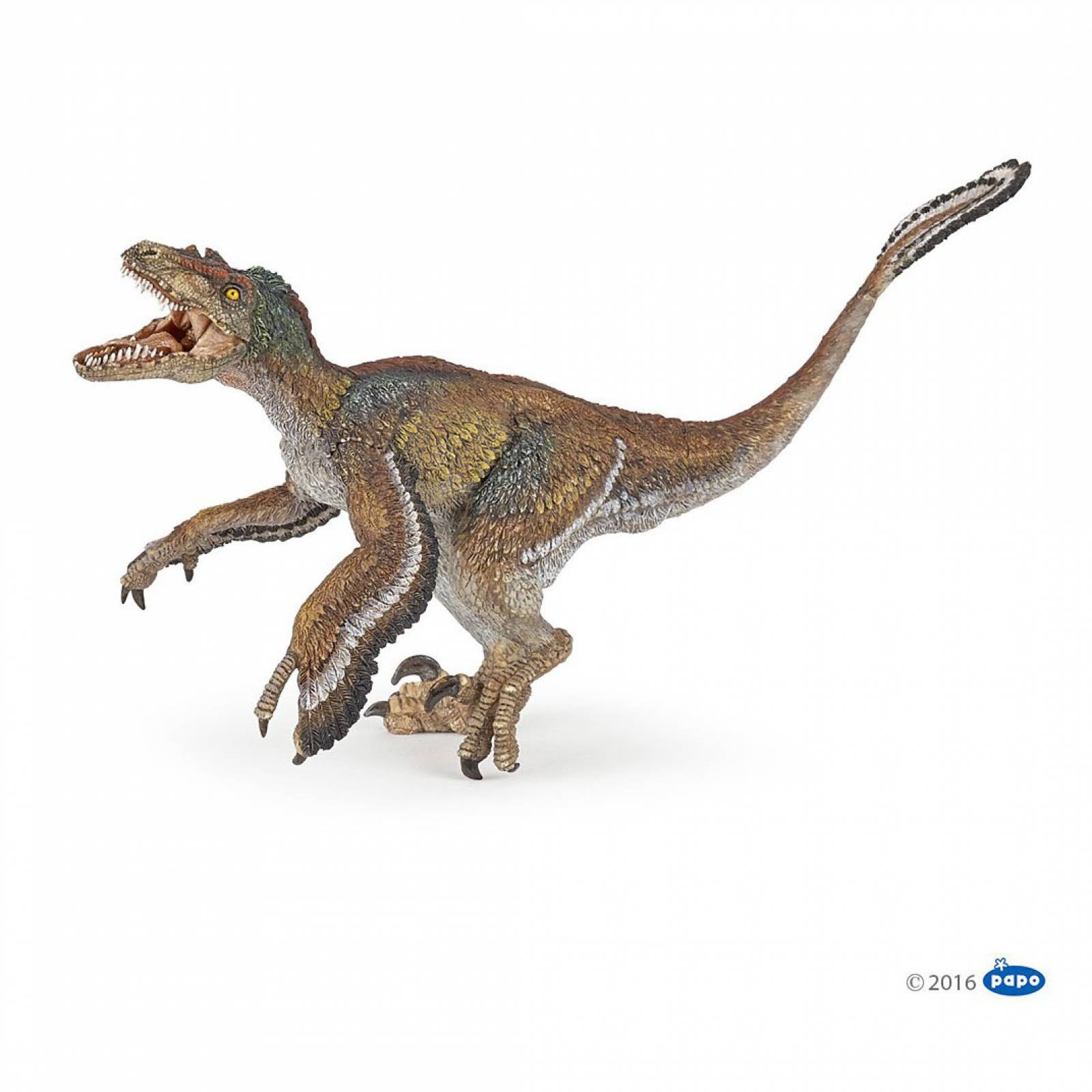 Feathered Velociraptor - Papo Dinosaur Figure