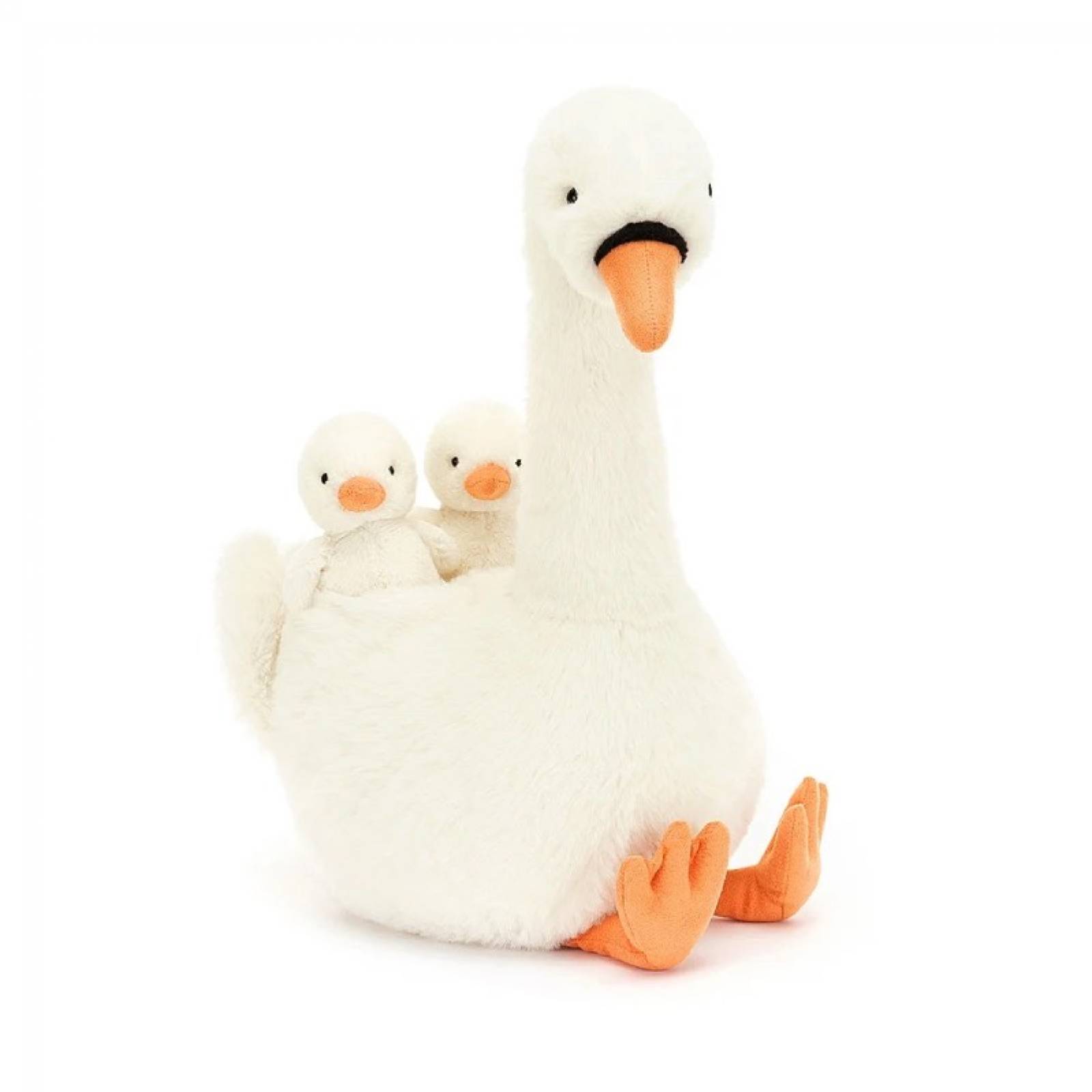 Featherful Swan Soft Toy By Jellycat 0+
