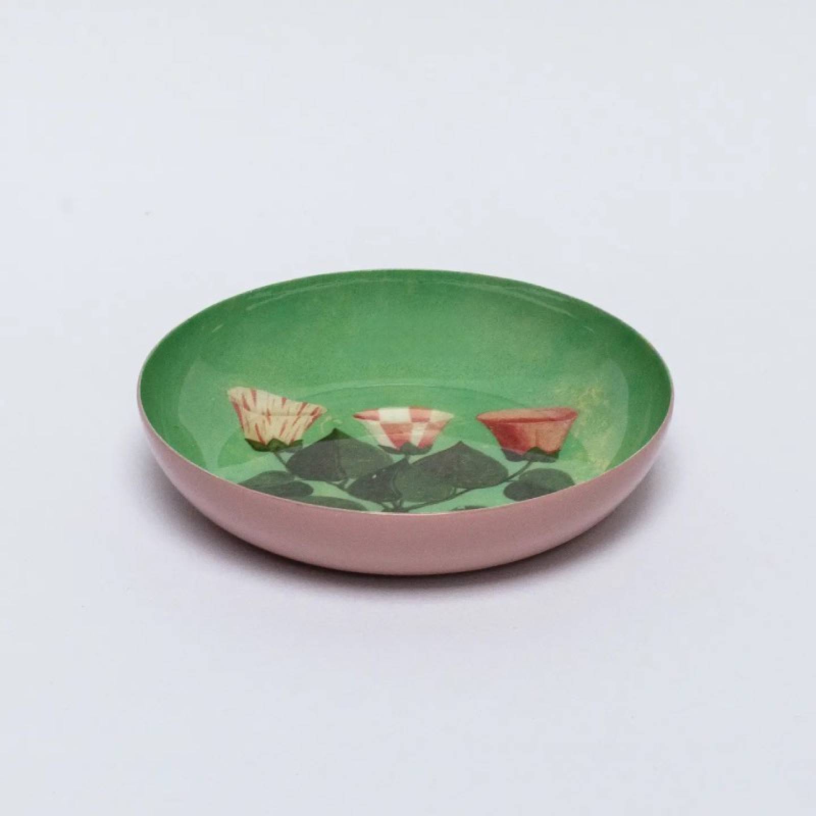 Festival Of Flowers - Small Round Enamel Tray thumbnails