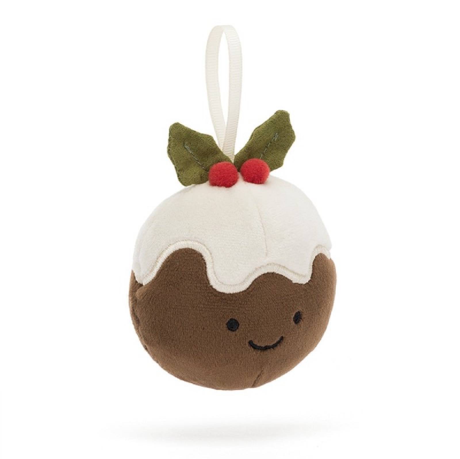 Festive Folly Christmas Pudding Soft Toy By Jellycat 0+