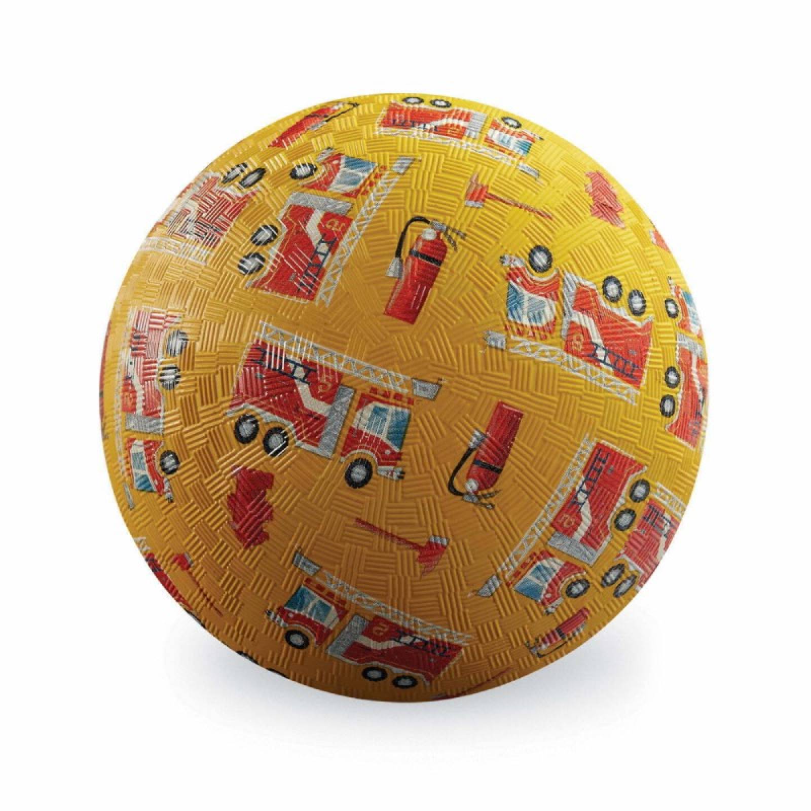 Fire Truck - Large Rubber Picture Ball 18cm