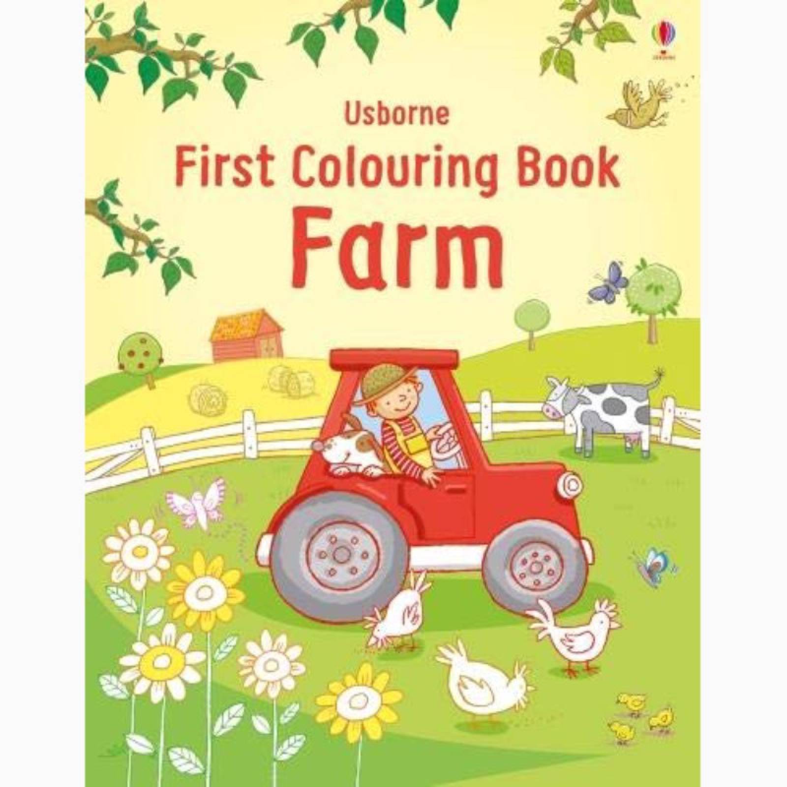 First Colouring Book: Farm - Paperback Book