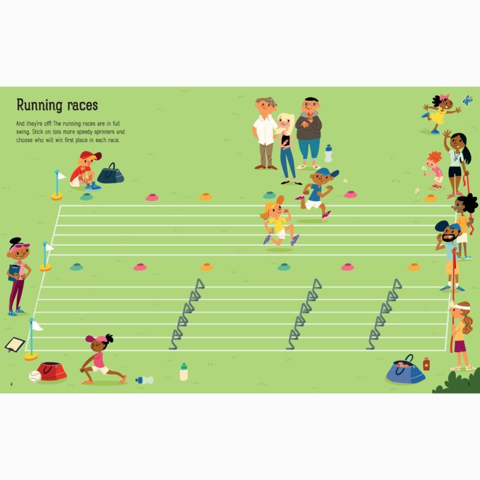 First Sticker Book: Sports Day thumbnails