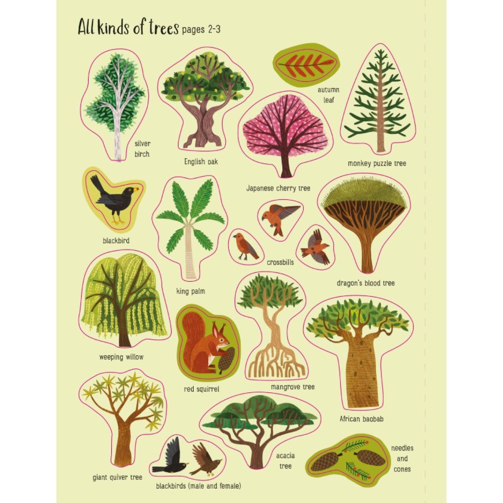 First Sticker Book: Trees thumbnails