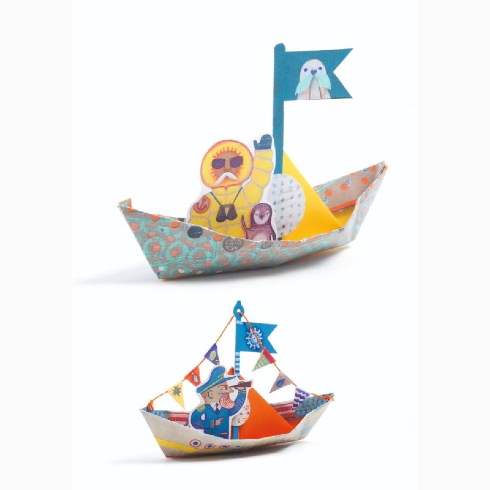 Floating Boats Origami Kit By Djeco 6+ thumbnails