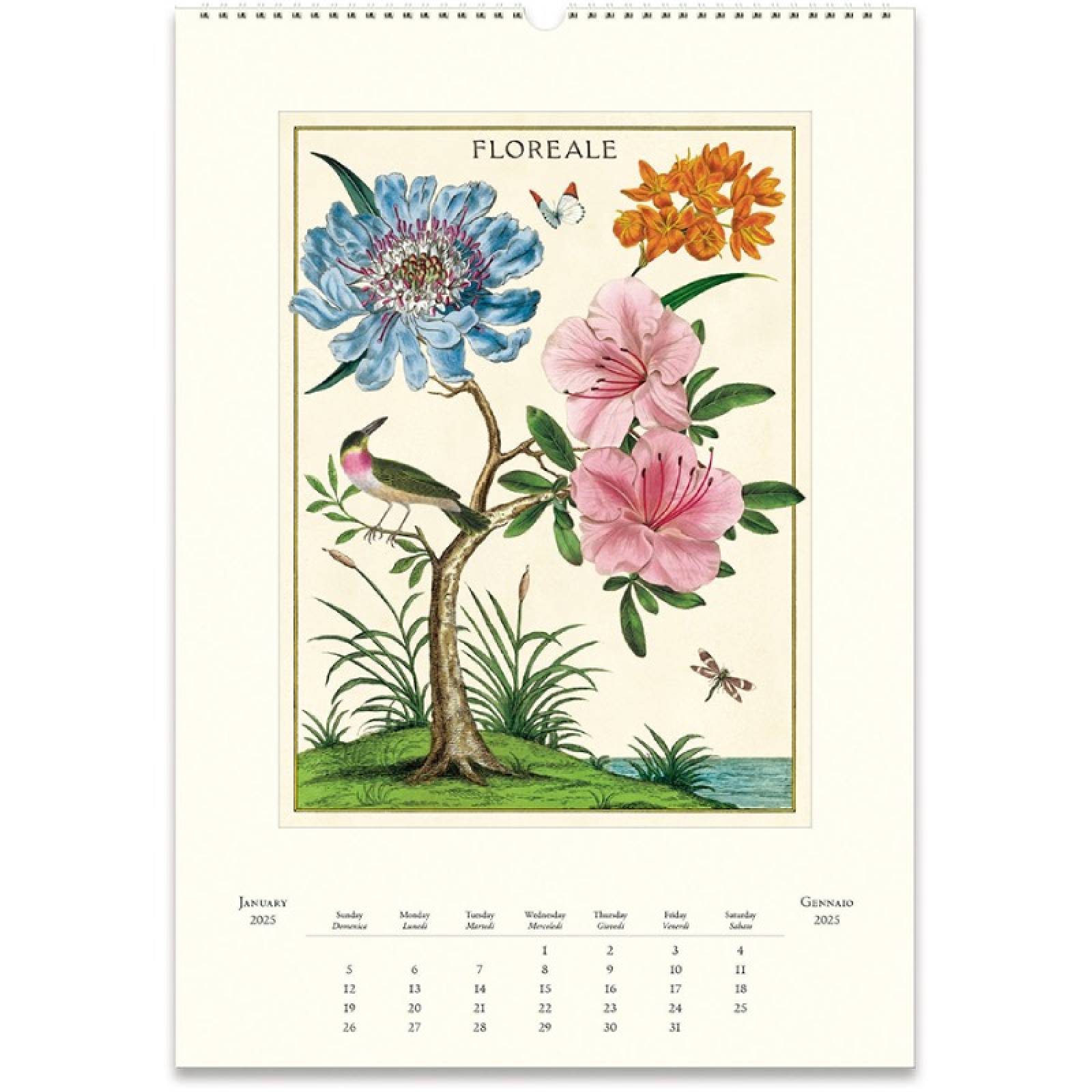 Floreale Wall Calendar by Cavallini 2025 thumbnails