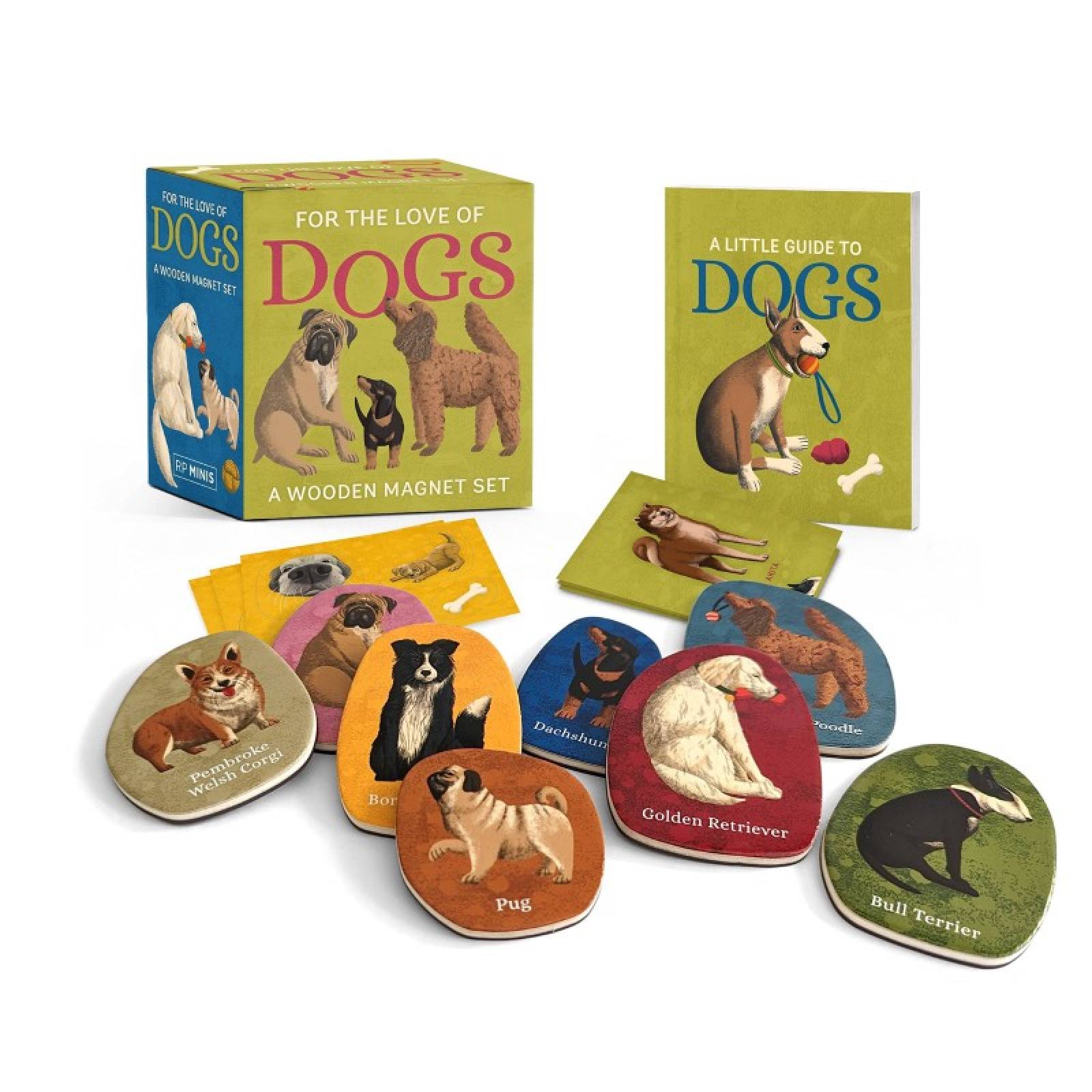 For The Love Of Dogs : A Wooden Magnet Set Mini Kit