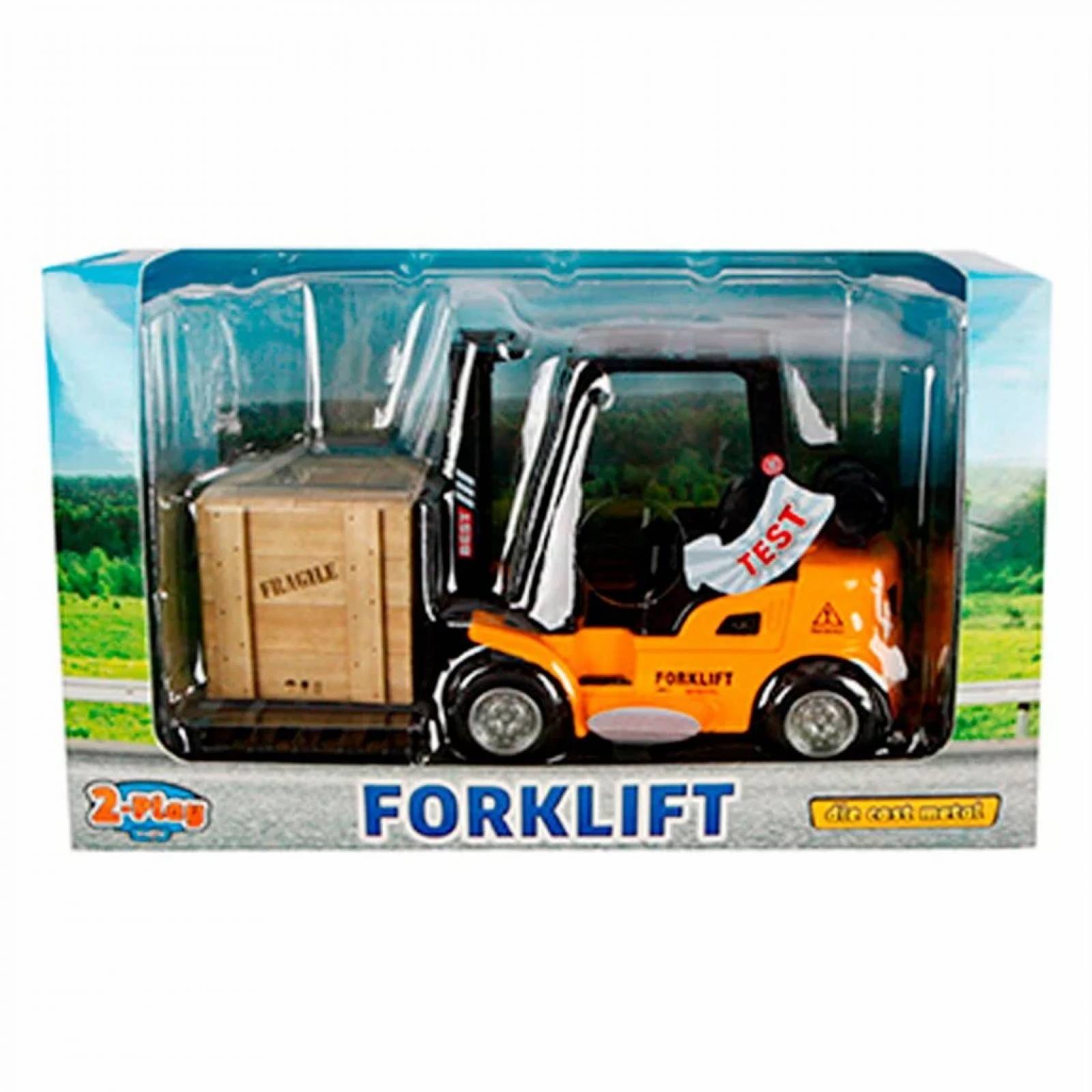 Forklift - Pull Back Die-Cast Toy With Lights & Sound 3+ thumbnails