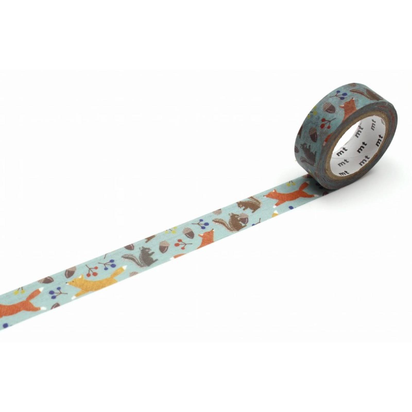 Fox & Squirrel - Roll Of Washi Masking Tape