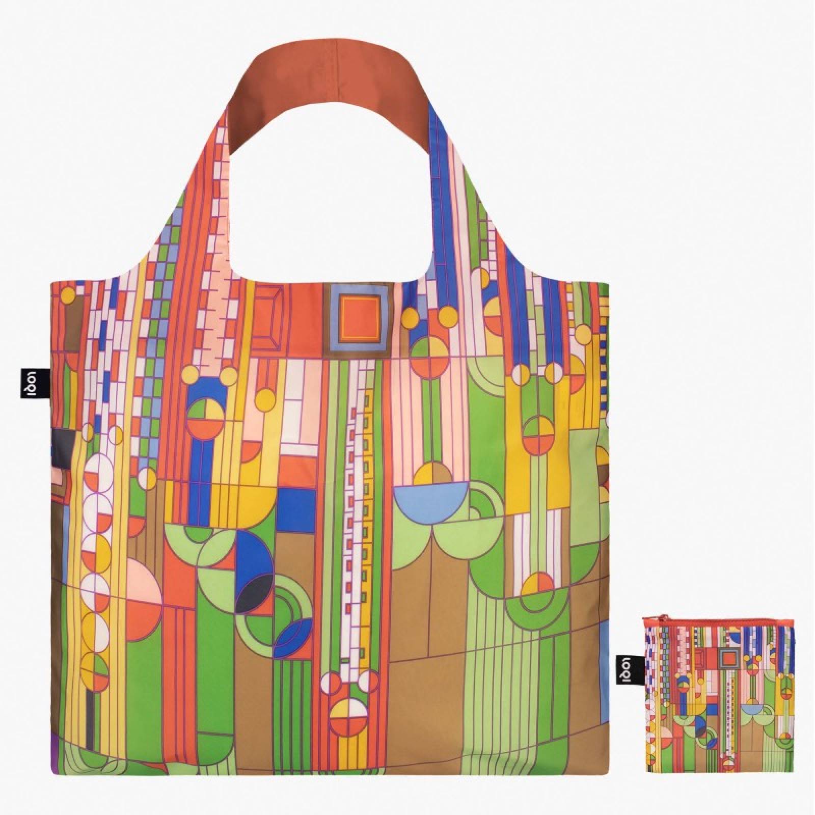 Frank Lloyd Wright Saguaro Forms - Eco Tote Bag With Pouch thumbnails