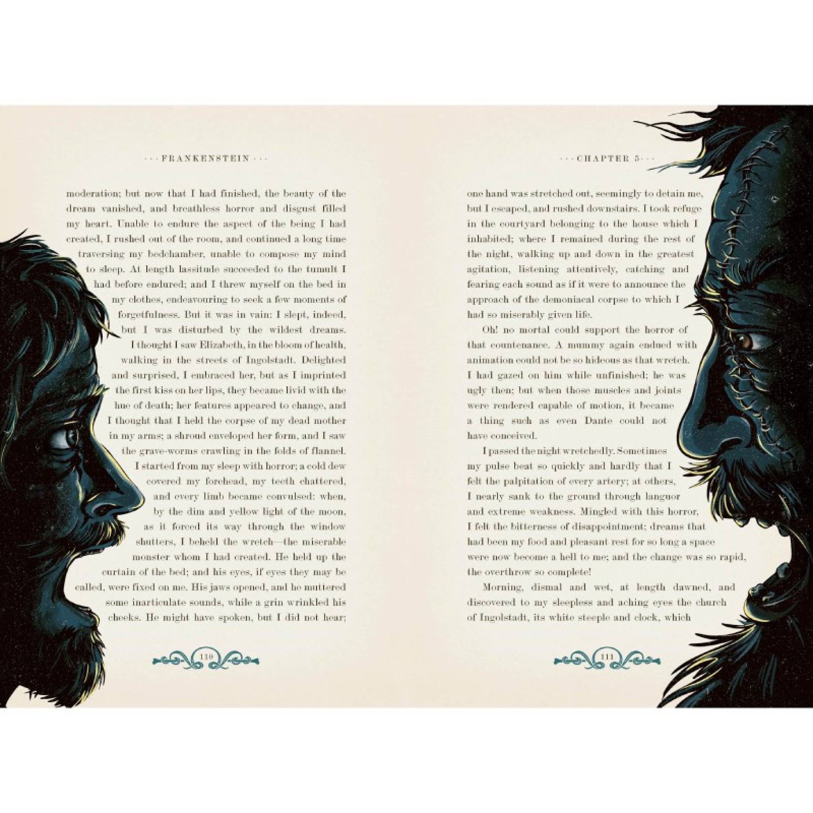Frankenstein - Minalima Illustrations Hardback Book thumbnails