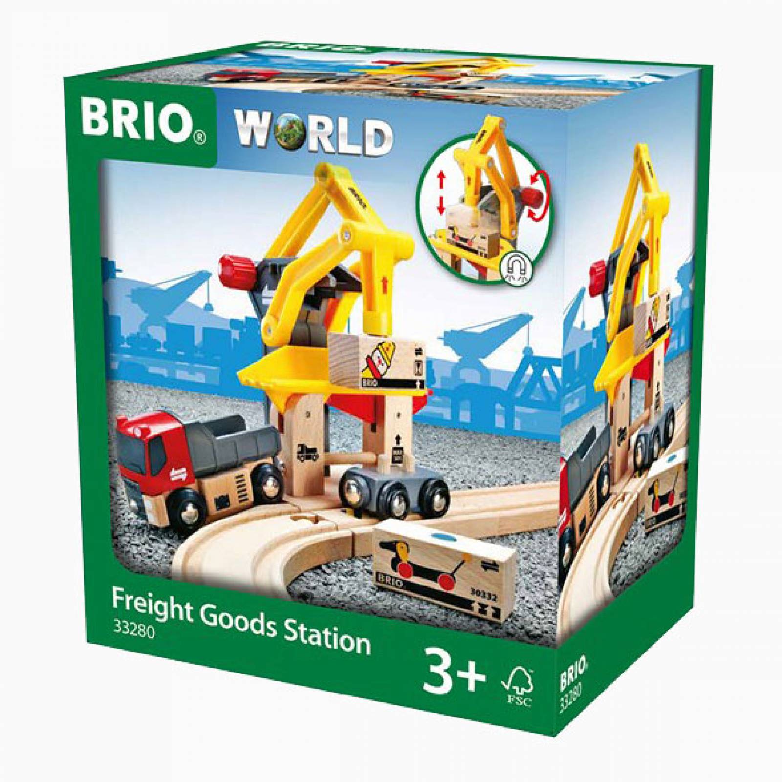 Freight Goods Station BRIO Wooden Railway Age 3+ thumbnails