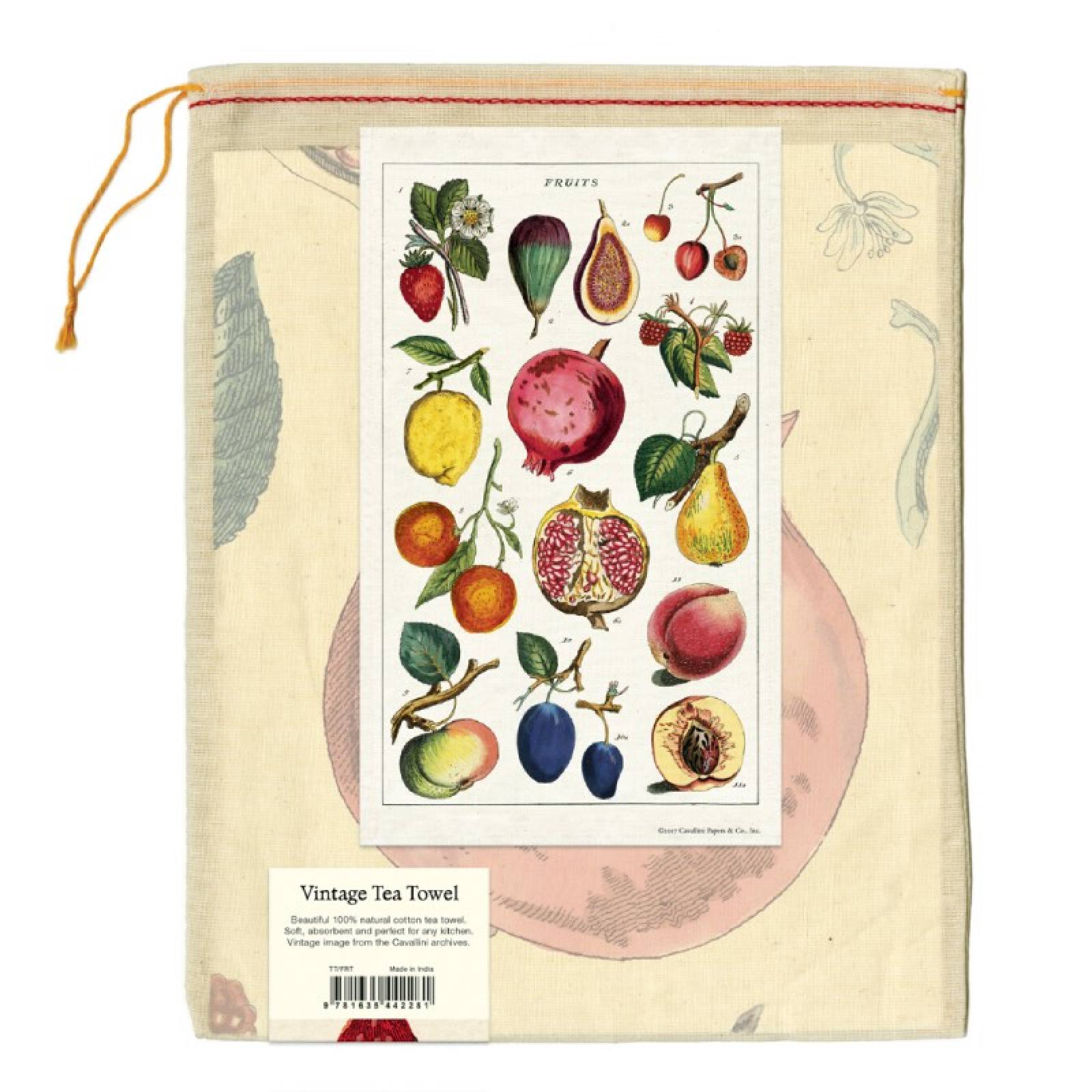 Fruits Cotton Tea Towel With Gift Bag thumbnails