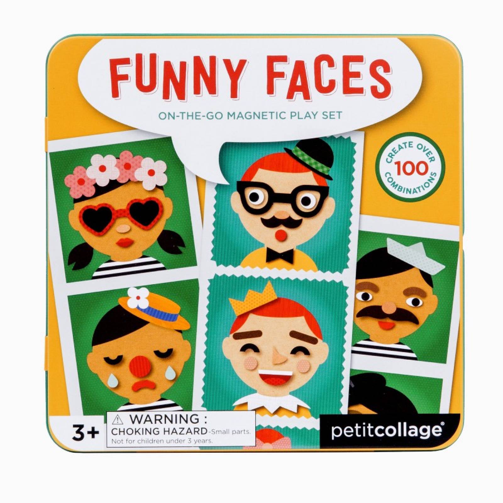 Funny Faces - On The Go Magnetic Play Set 3+