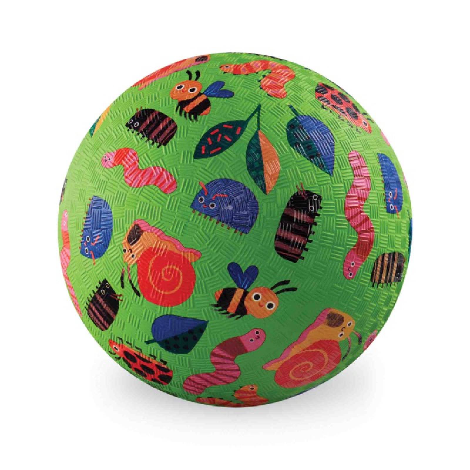 Garden Friends & Bugs - Large Rubber Picture Ball 18cm