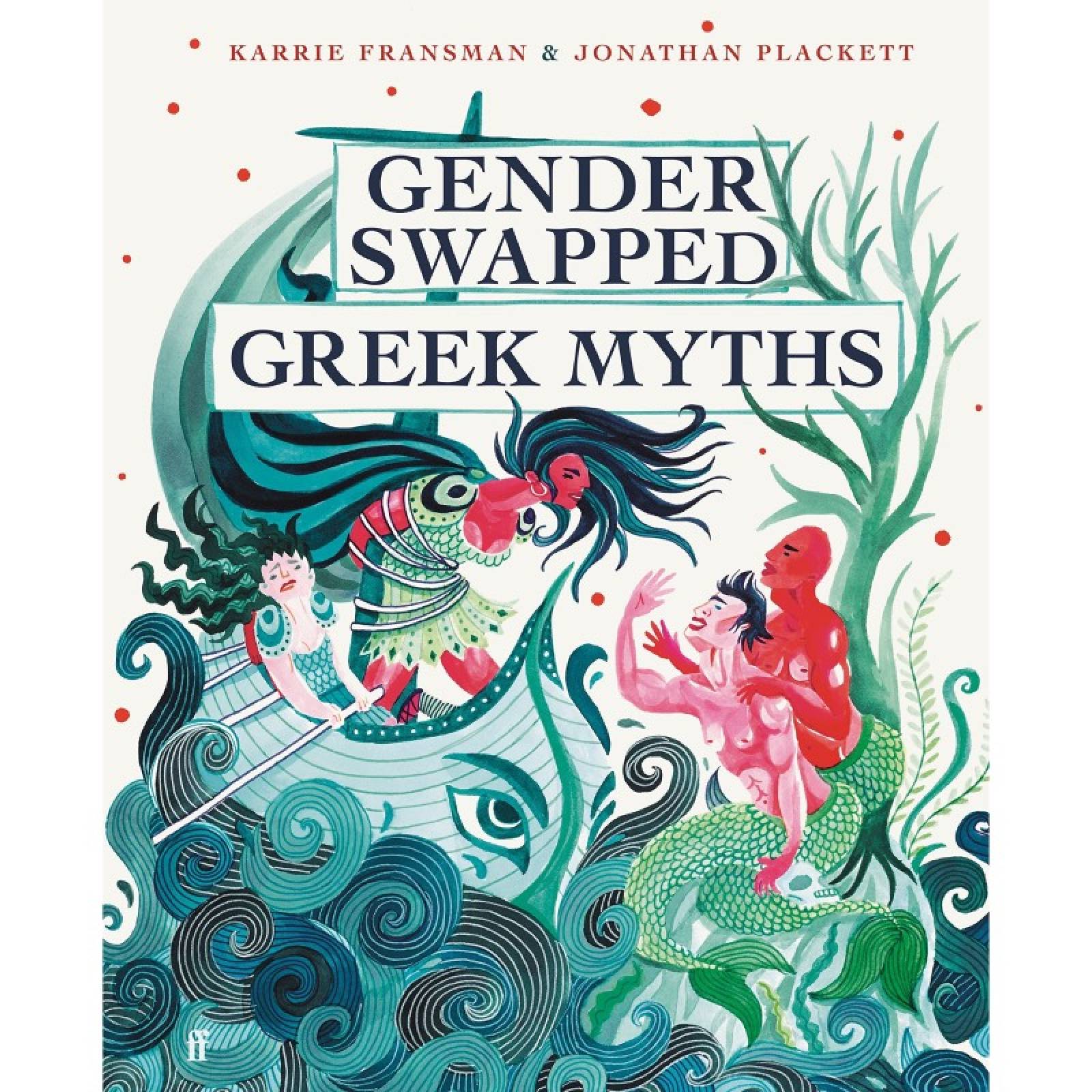 Gender Swapped Greek Myths - Hardback Book