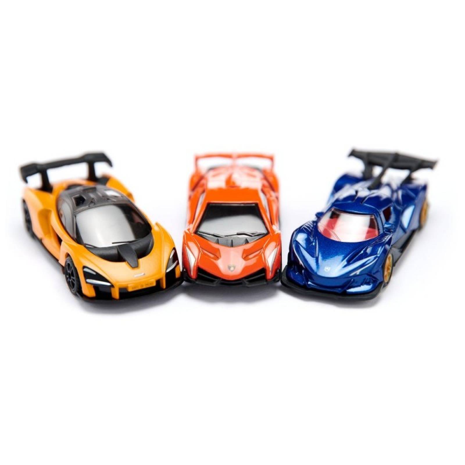 Supercars Gift Set - 3 x Single Die-Cast Toy Vehicles 6328 thumbnails